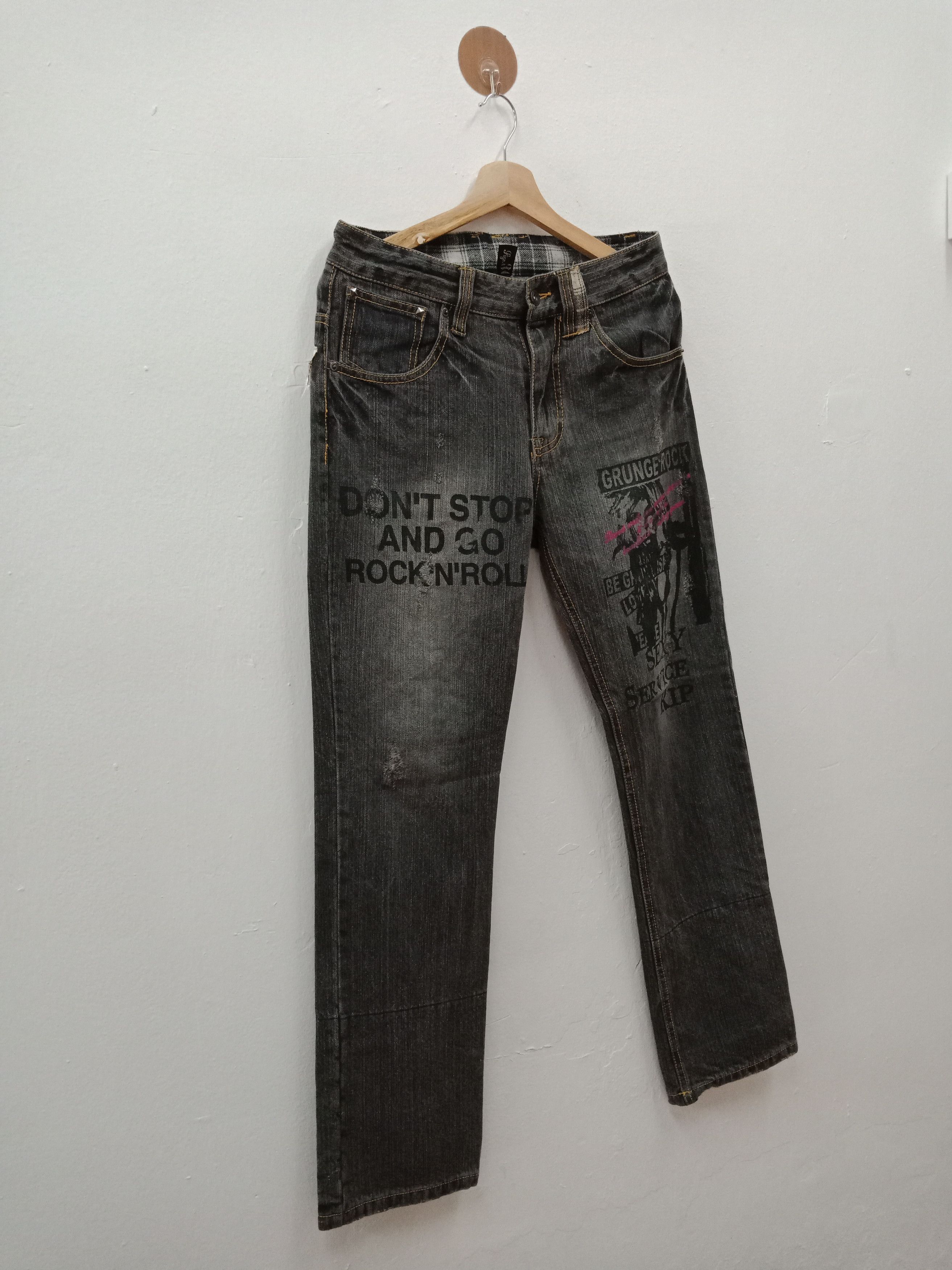In The Attic Clone DerGro Distressed Naked Lady Rock 'N' Roll Size US 31 - 4 Thumbnail