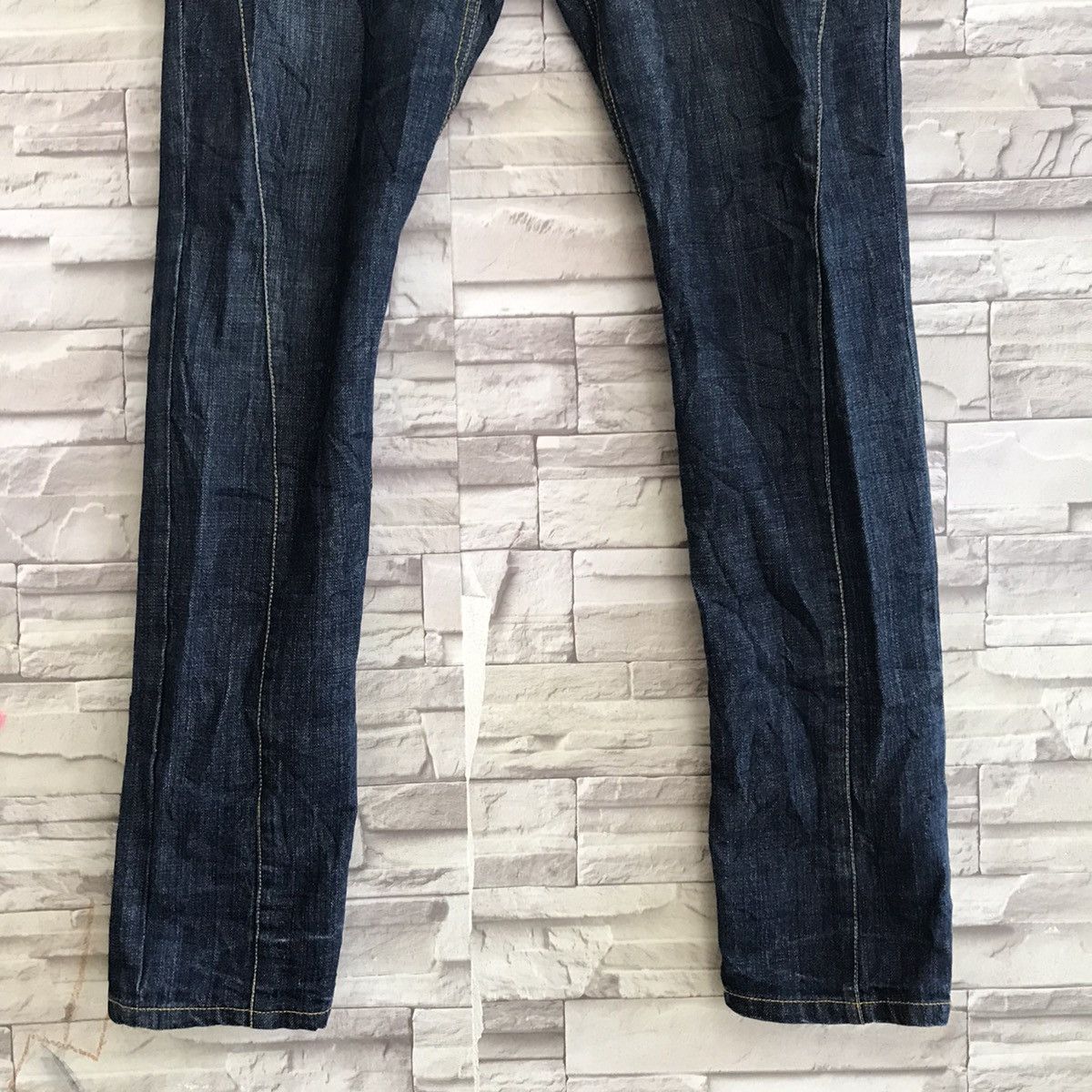 Japanese Brand Japanese Brand NAMITATSU Denim Hybrid Double Waist Size US 33 - 6 Thumbnail