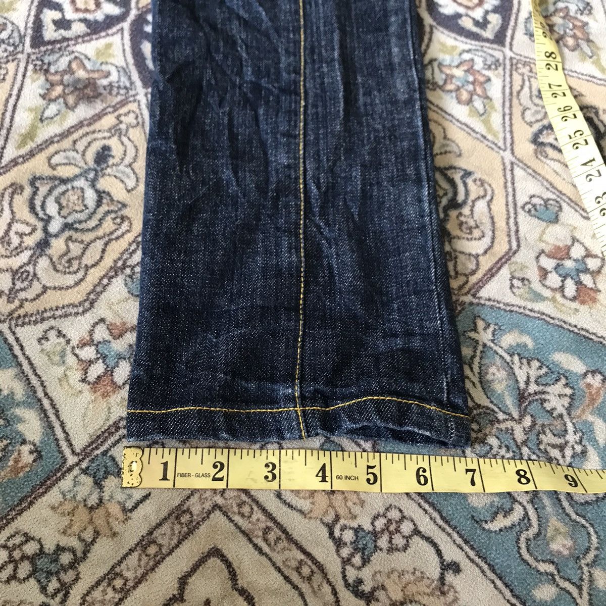 Japanese Brand Japanese Brand NAMITATSU Denim Hybrid Double Waist Size US 33 - 23 Thumbnail