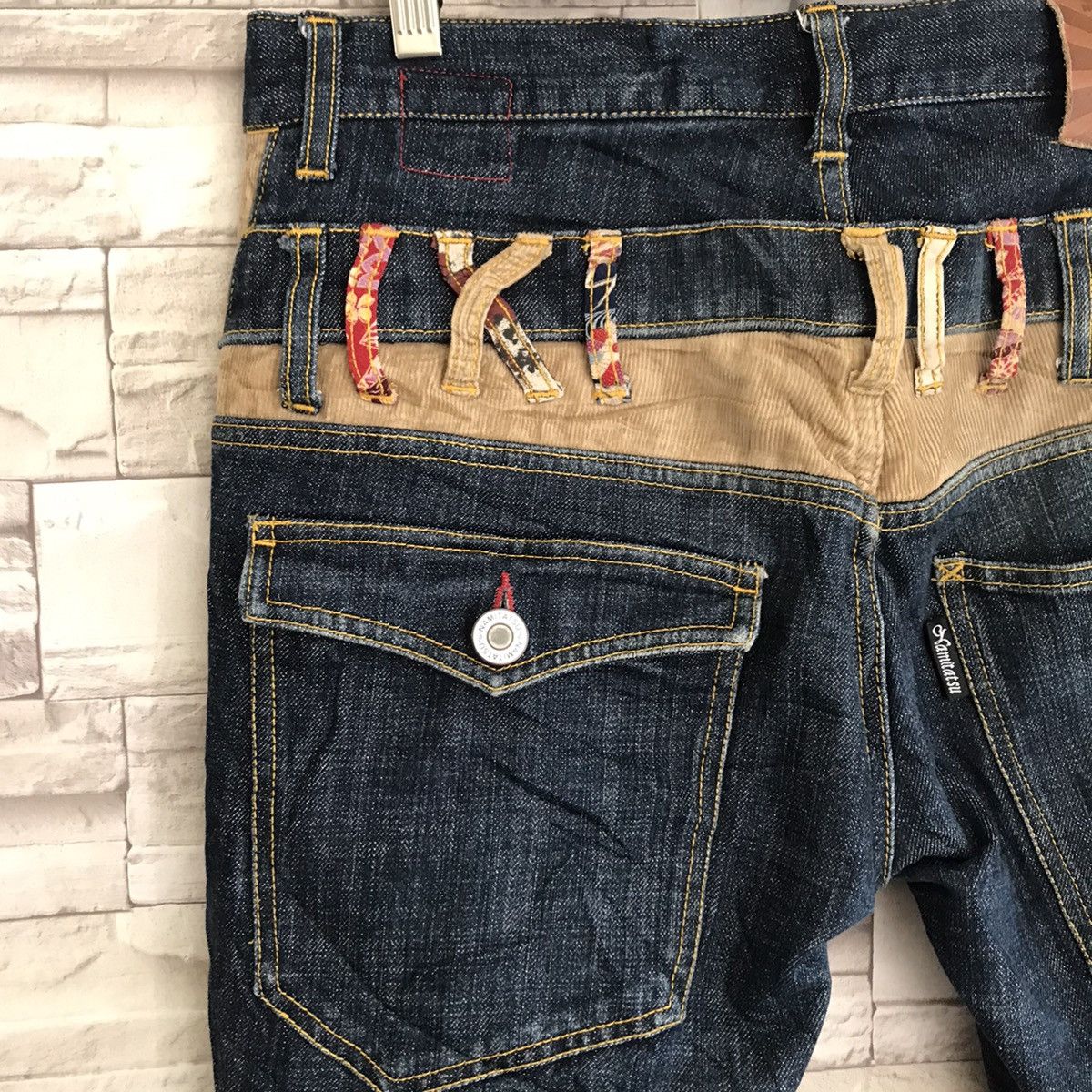Japanese Brand Japanese Brand NAMITATSU Denim Hybrid Double Waist Size US 33 - 1 Thumbnail