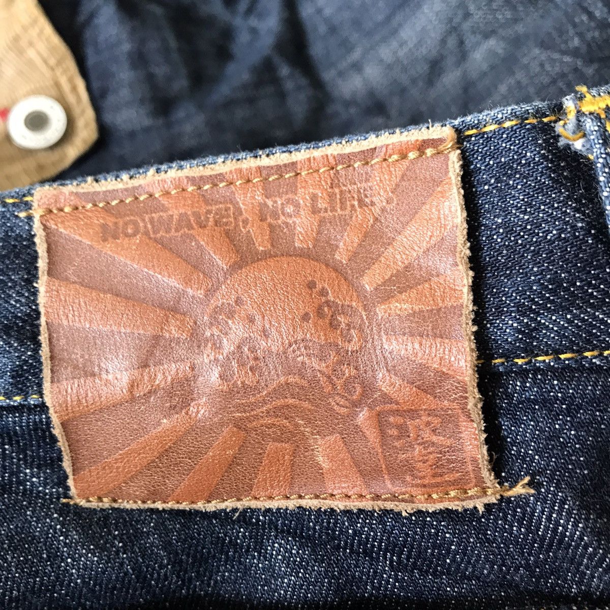 Japanese Brand Japanese Brand NAMITATSU Denim Hybrid Double Waist Size US 33 - 13 Thumbnail