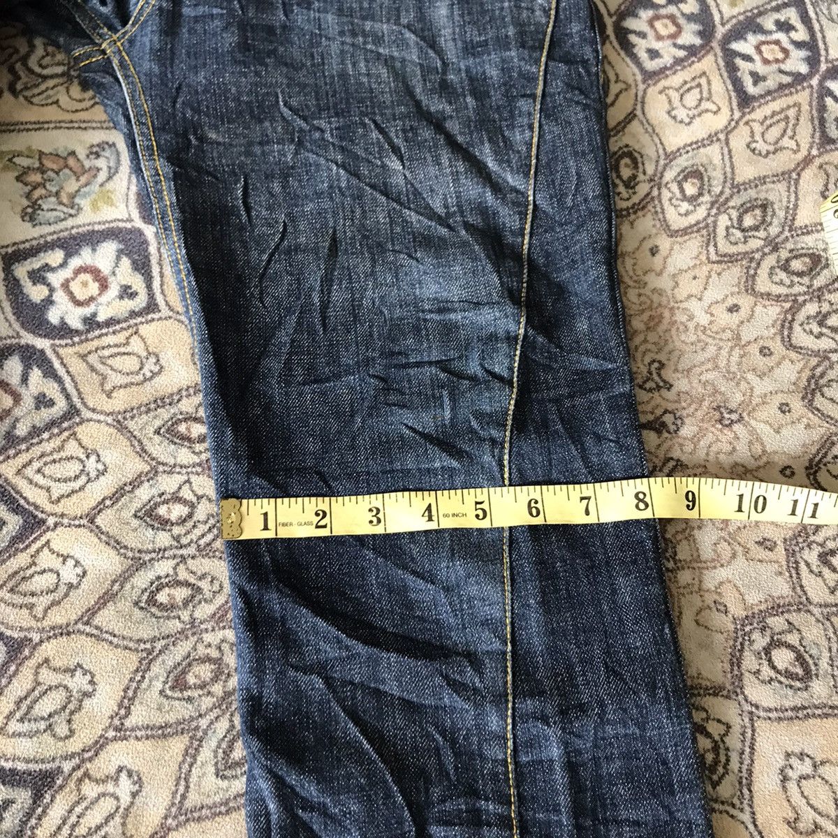Japanese Brand Japanese Brand NAMITATSU Denim Hybrid Double Waist Size US 33 - 22 Thumbnail