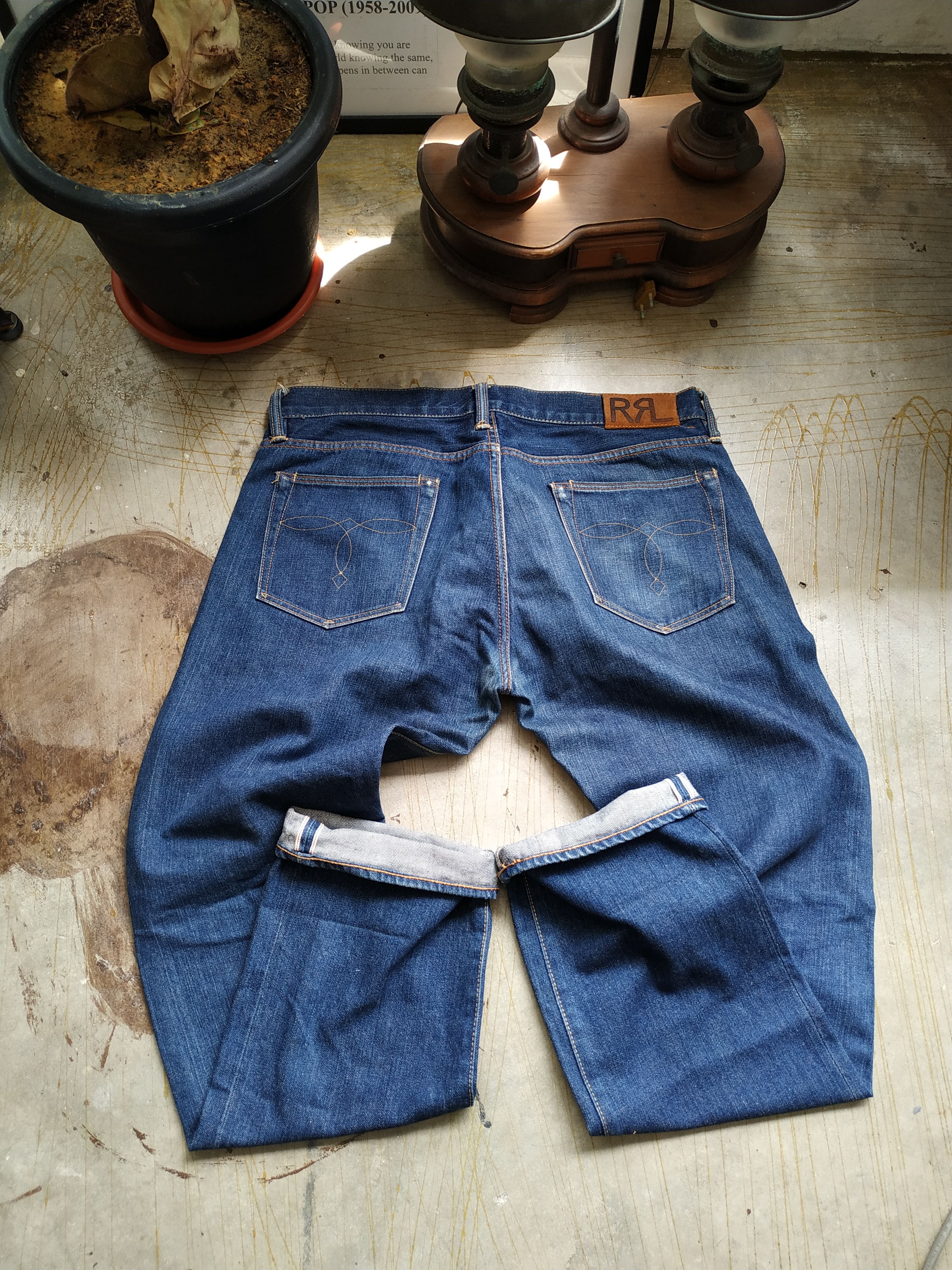Polo Ralph Lauren Polo RRL redline selvedge denim. | Grailed