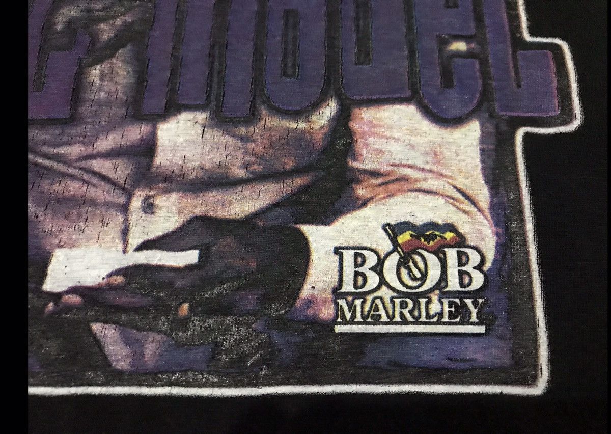 Band Tees × Bob Marley × Vintage Vintage Bob Marley “Roll Model” Tshirt Size US L / EU 52-54 / 3 - 4 Thumbnail