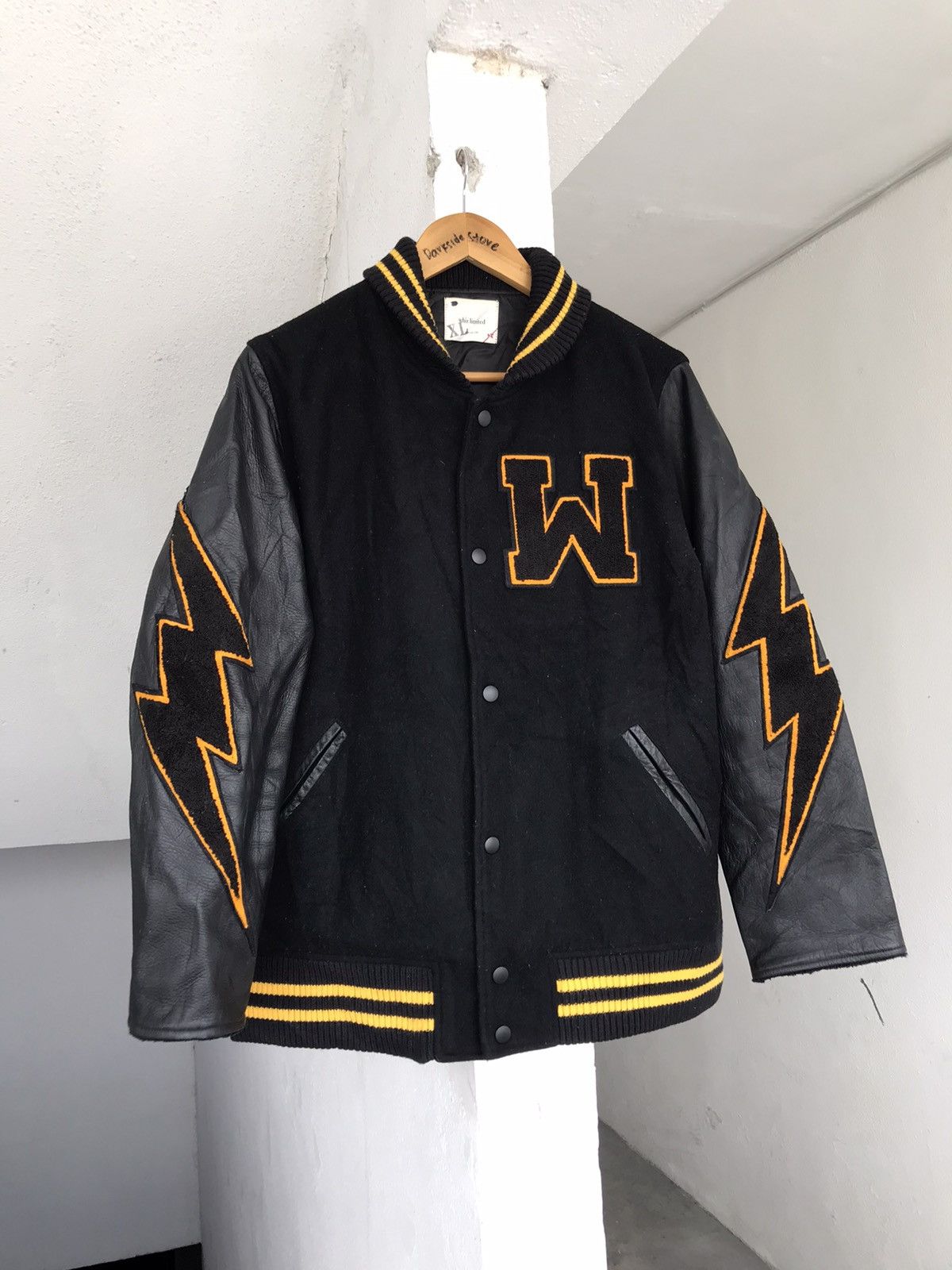 20471120 × Beauty Beast × WHIZ LIMITED AW05 Lightning Varsity Jacket from Whiz Limited Size US L / EU 52-54 / 3 - 2 Thumbnail