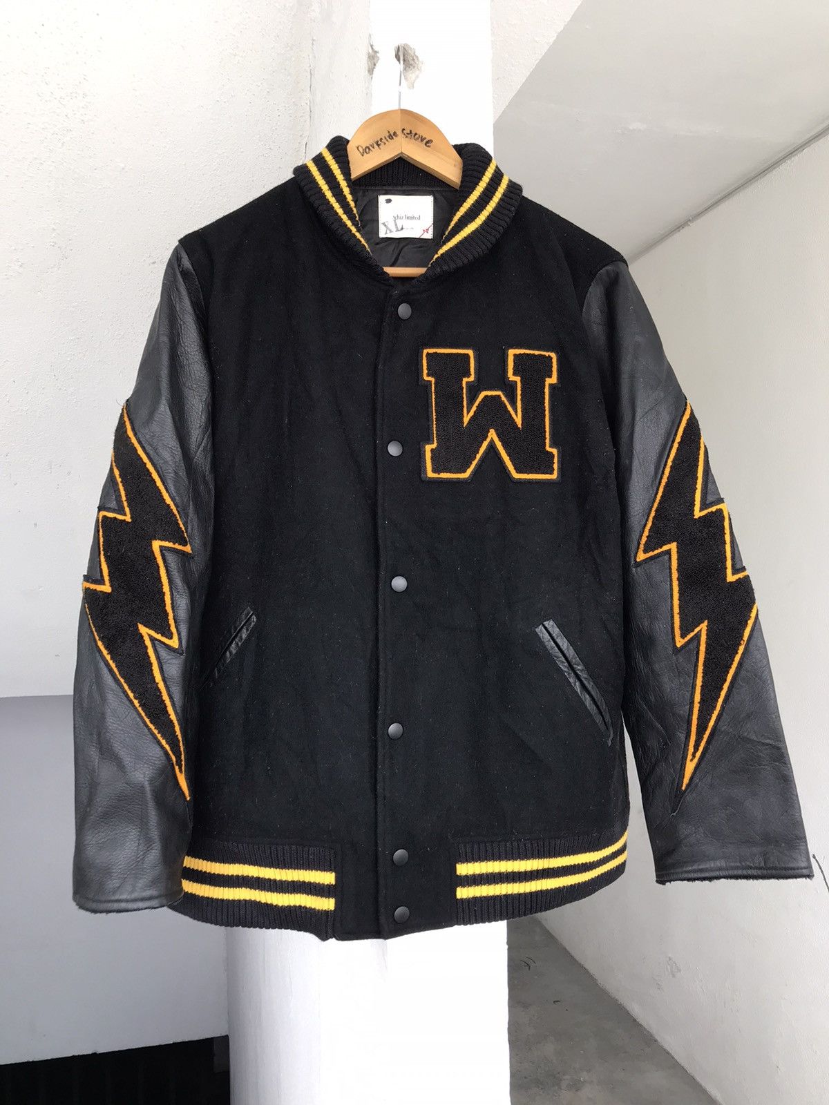 20471120 × Beauty Beast × WHIZ LIMITED AW05 Lightning Varsity Jacket from Whiz Limited Size US L / EU 52-54 / 3 - 8 Thumbnail