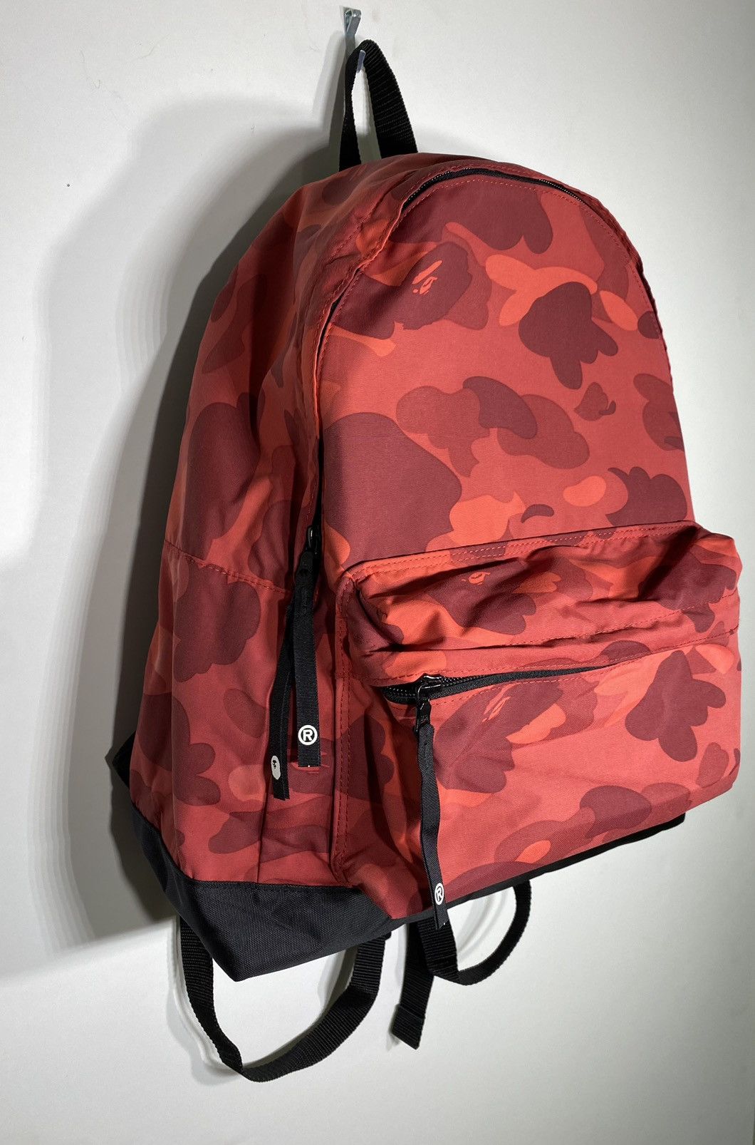 Bape Bape Red Camo Backback Size ONE SIZE - 3 Thumbnail