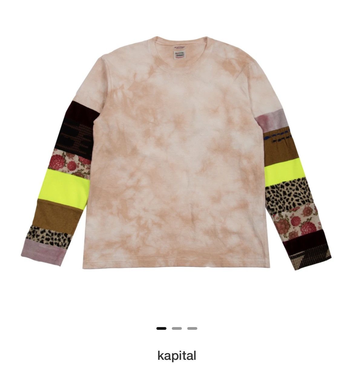 Kapital Kapital FW21 Jersey Dip Dye Tibetan Nomad T-Shirt Size US L / EU 52-54 / 3 - 3 Thumbnail