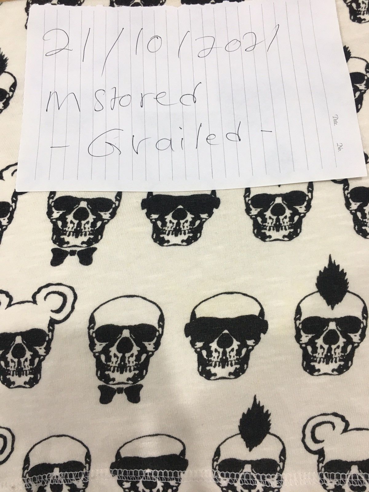 Band Tees × Designer × Japanese Brand Seditionaries muslin style Skulls of mickey mouse rockers Size US XS / EU 42 / 0 - 6 Thumbnail
