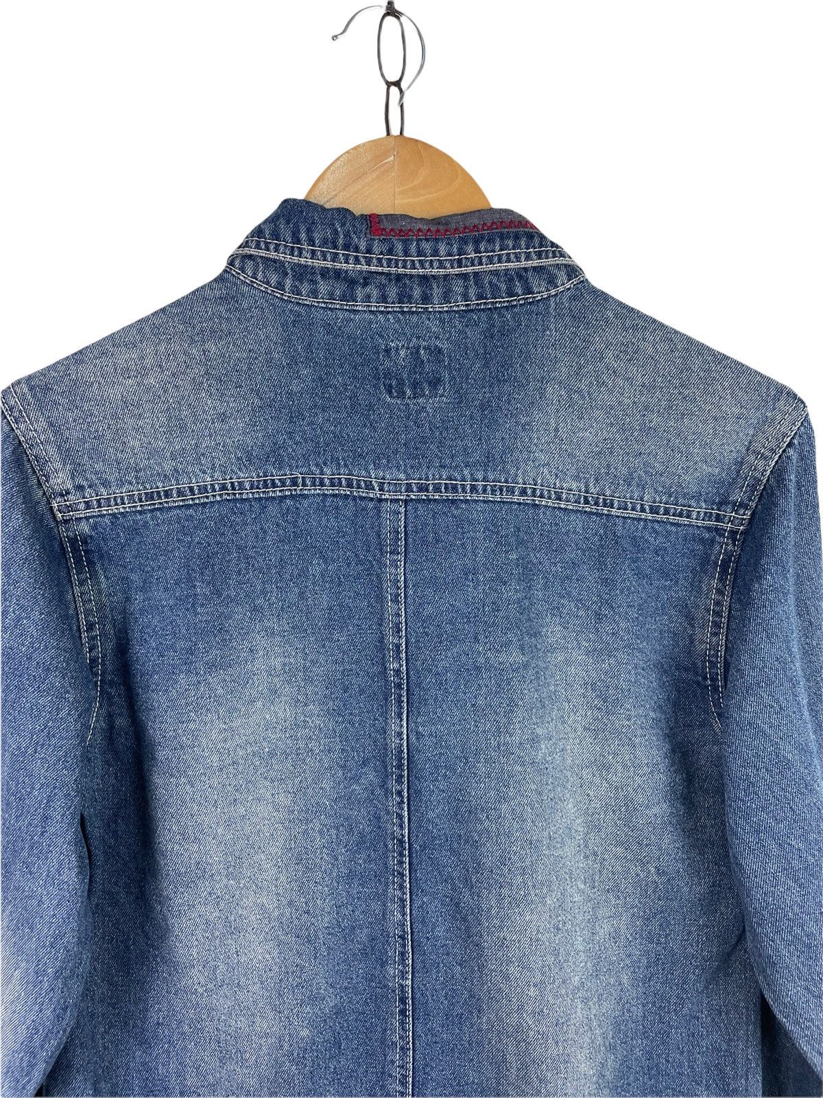 Japanese Brand Rebuild Bond Peace Patchwork Denim Jacket Size US M / EU 48-50 / 2 - 6 Thumbnail