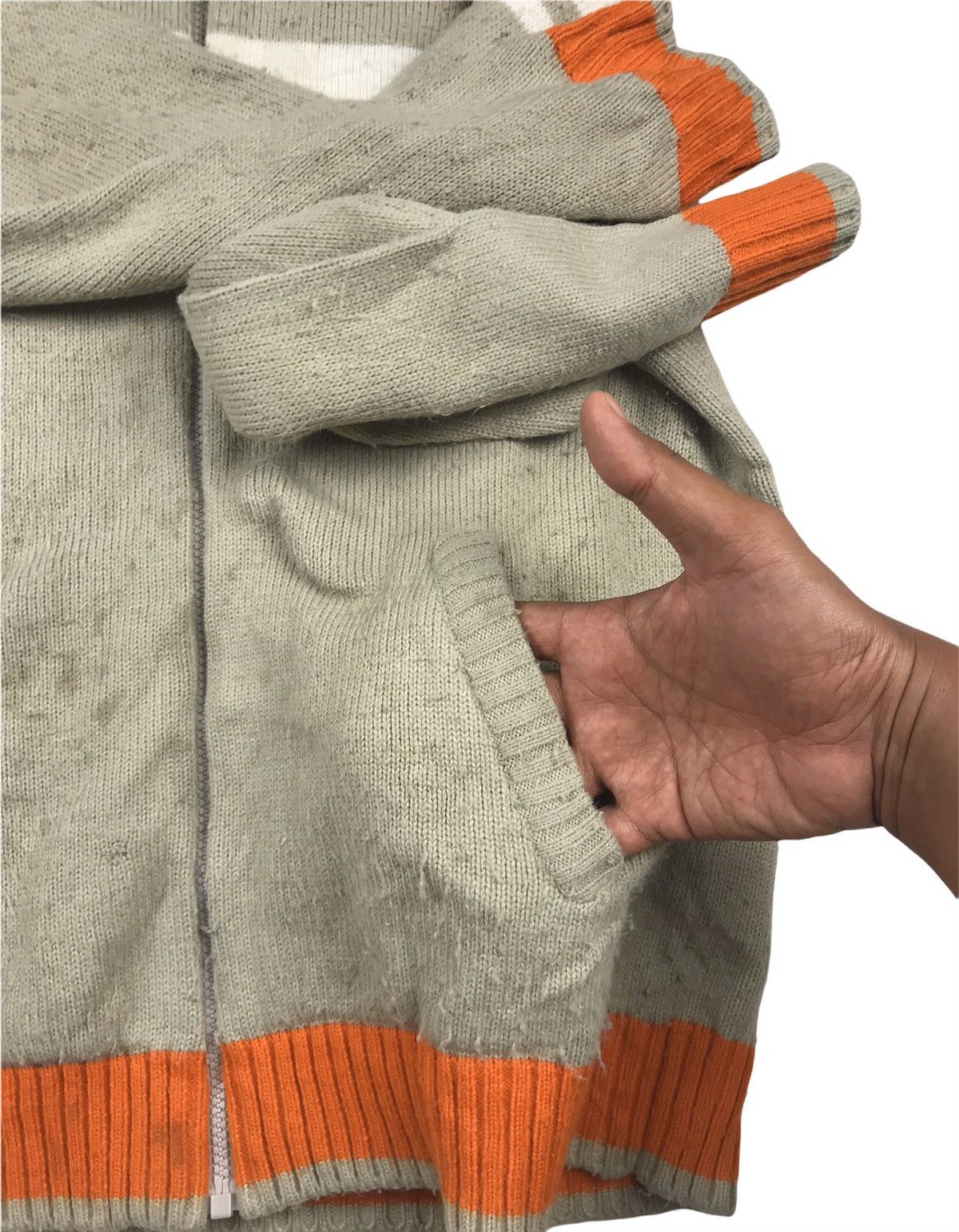 Japanese Brand × Vintage Vintage Generate Zip Up Crewneck Knitwear Size US L / EU 52-54 / 3 - 6 Thumbnail