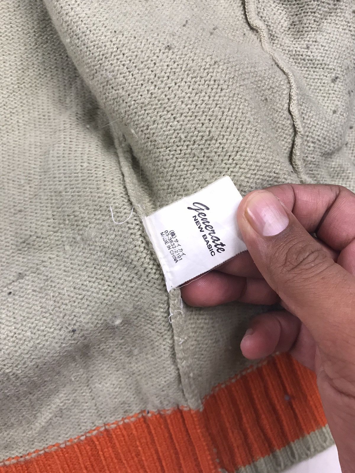 Japanese Brand × Vintage Vintage Generate Zip Up Crewneck Knitwear Size US L / EU 52-54 / 3 - 11 Thumbnail