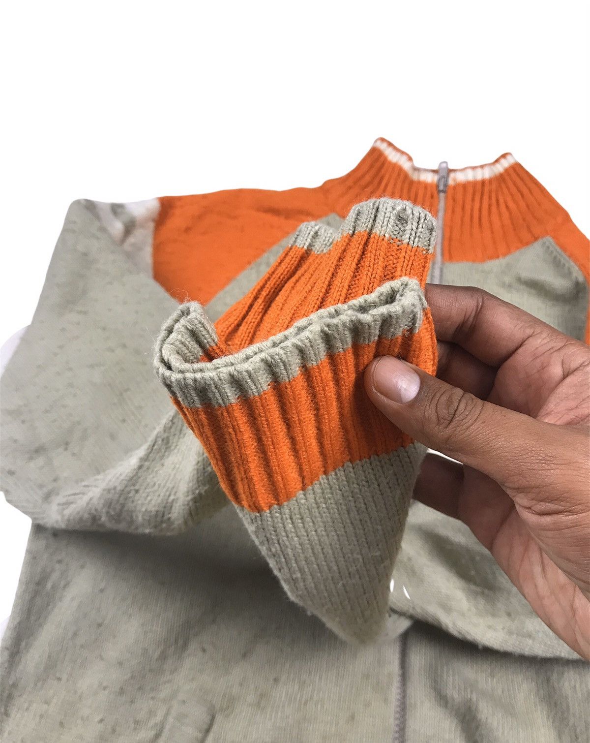 Japanese Brand × Vintage Vintage Generate Zip Up Crewneck Knitwear Size US L / EU 52-54 / 3 - 5 Thumbnail