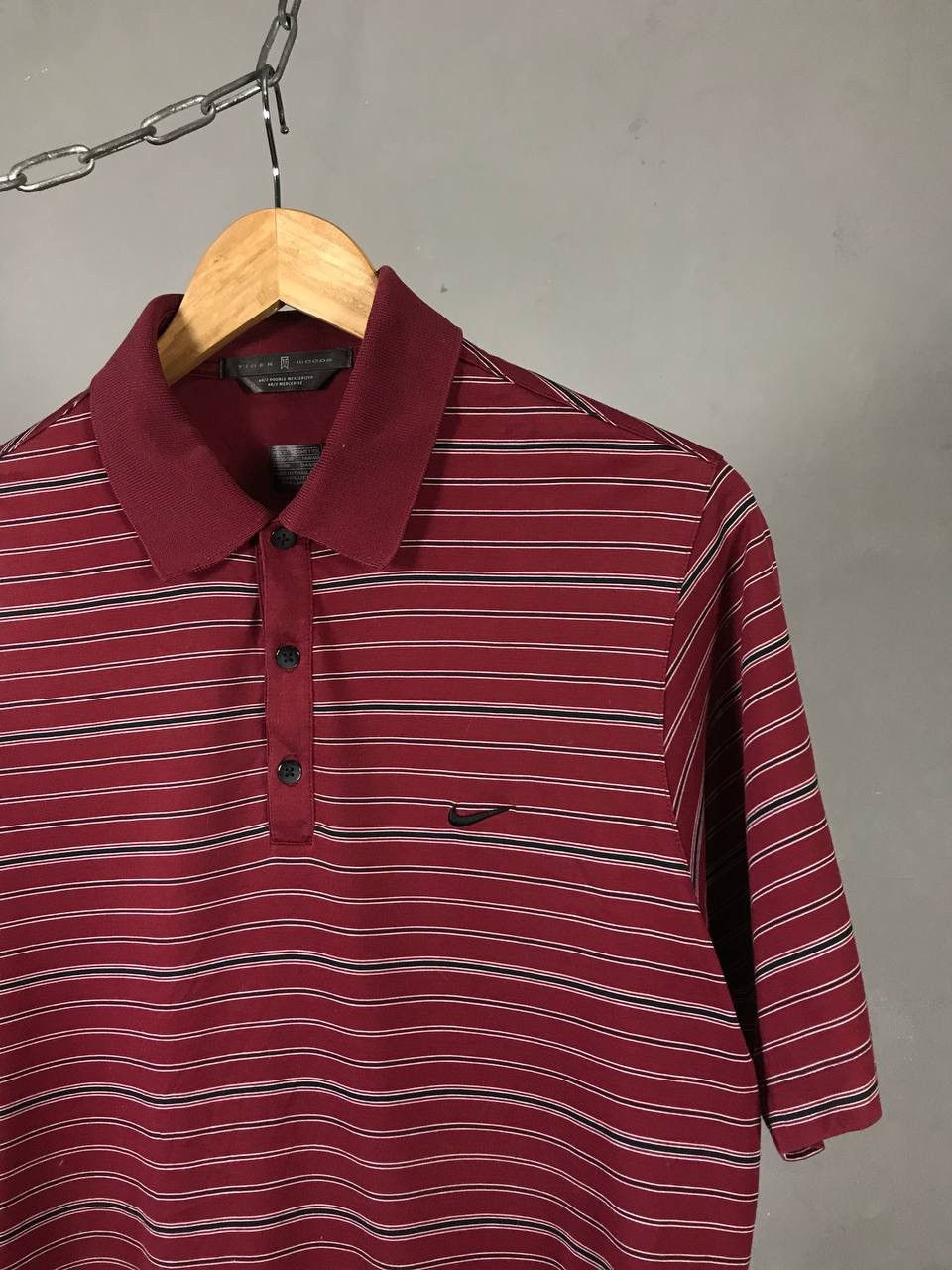 Nike × Tiger Woods × Vintage Tiger Woods x Nike luxury sportwear polo tee Size US S / EU 44-46 / 1 - 2 Thumbnail