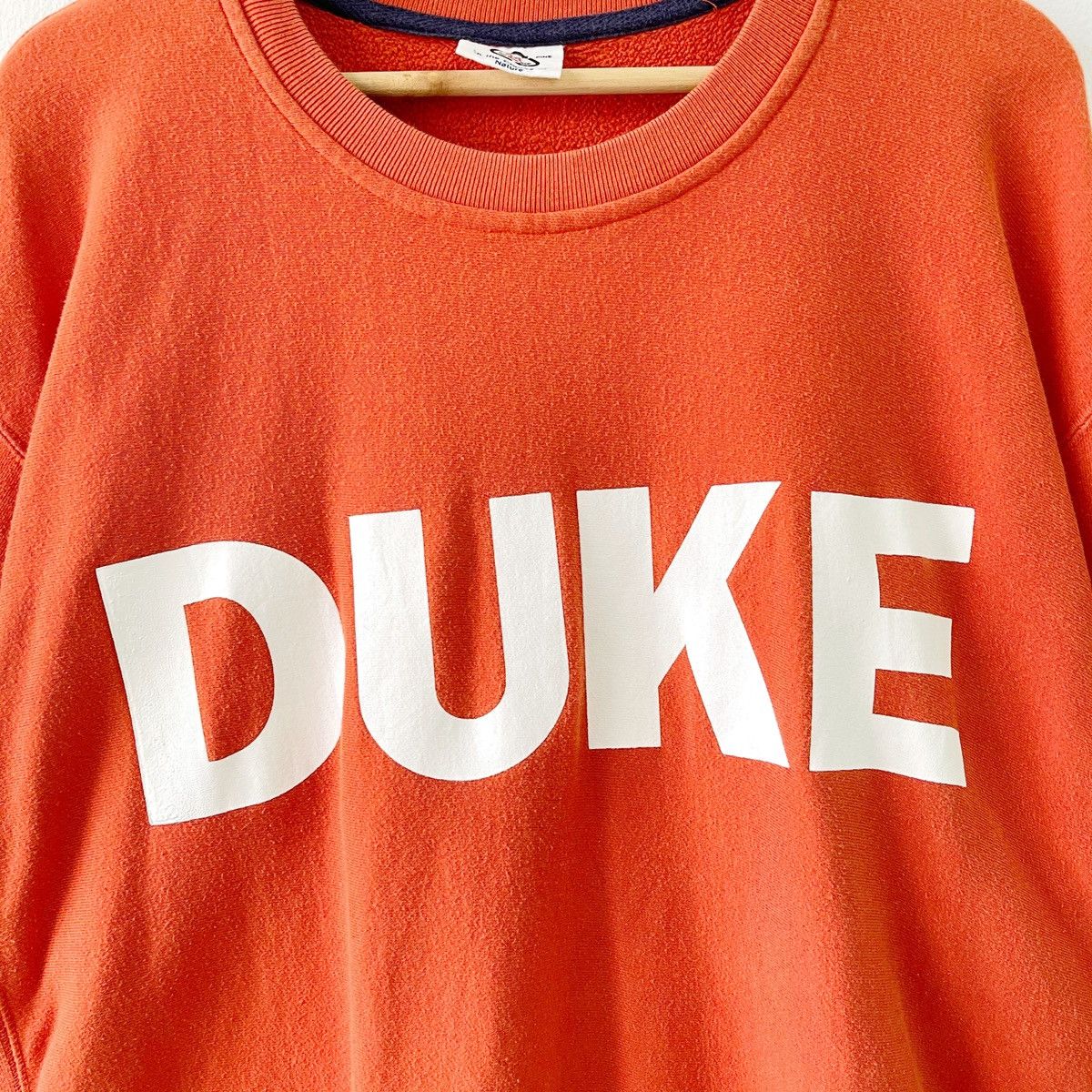 Vintage Duke University Spellout Logo Crewneck Sweatshirt Size XL Size US XL / EU 56 / 4 - 5 Thumbnail