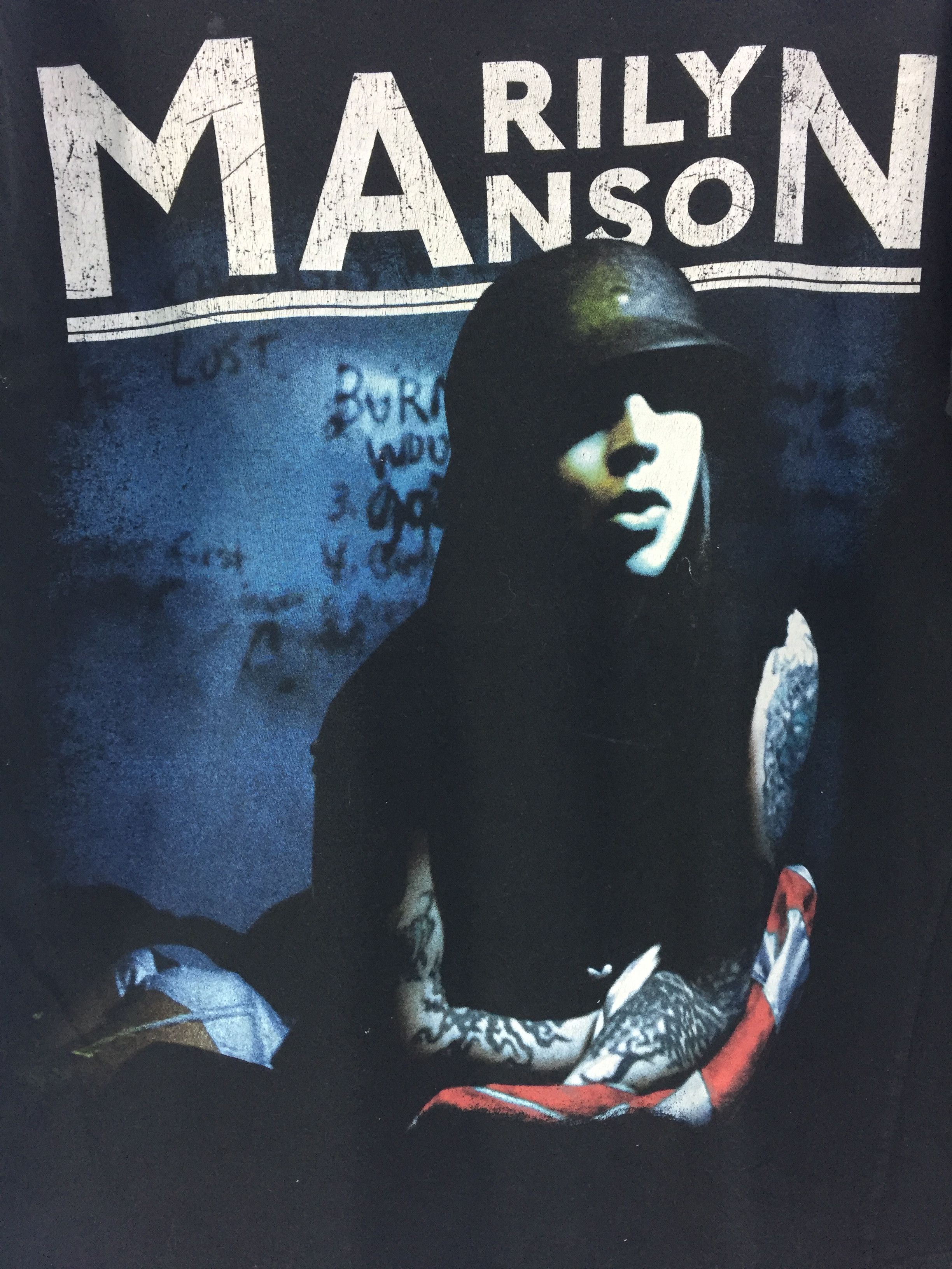 Band Tees × Marilyn Manson Marilynr Manson band tee Size US XL / EU 56 / 4 - 2 Thumbnail