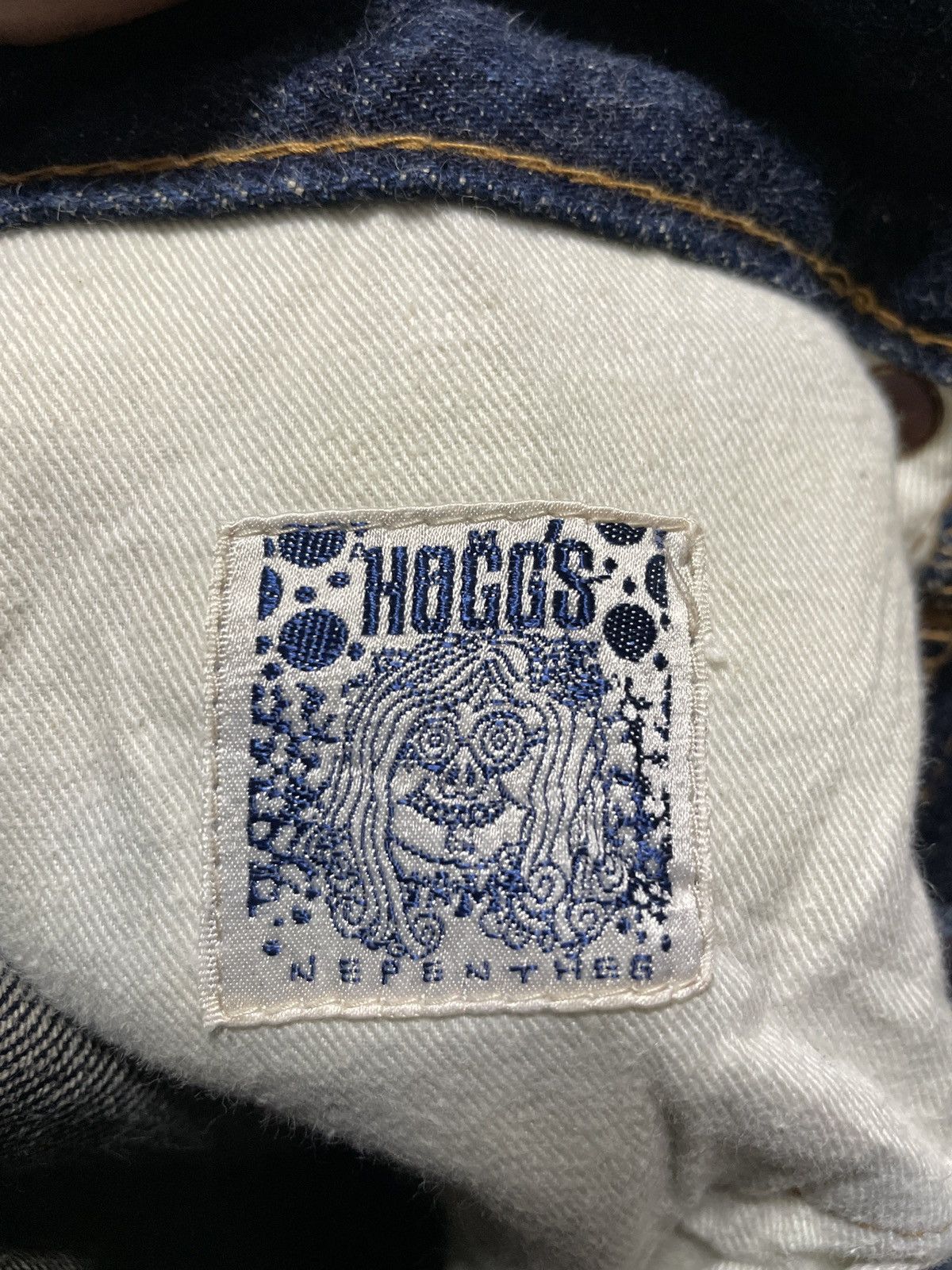 Japanese Brand × Nepenthes × Vintage Hoggs Nepenthes Selvaged Jeans Size US 27 - 5 Thumbnail