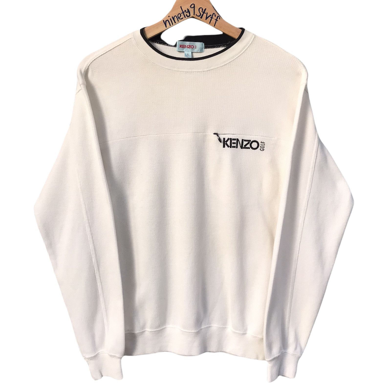 Kenzo Vintage Kenzo Embroidered Spell Sweatshirt Size US S / EU 44-46 / 1 - 1 Thumbnail
