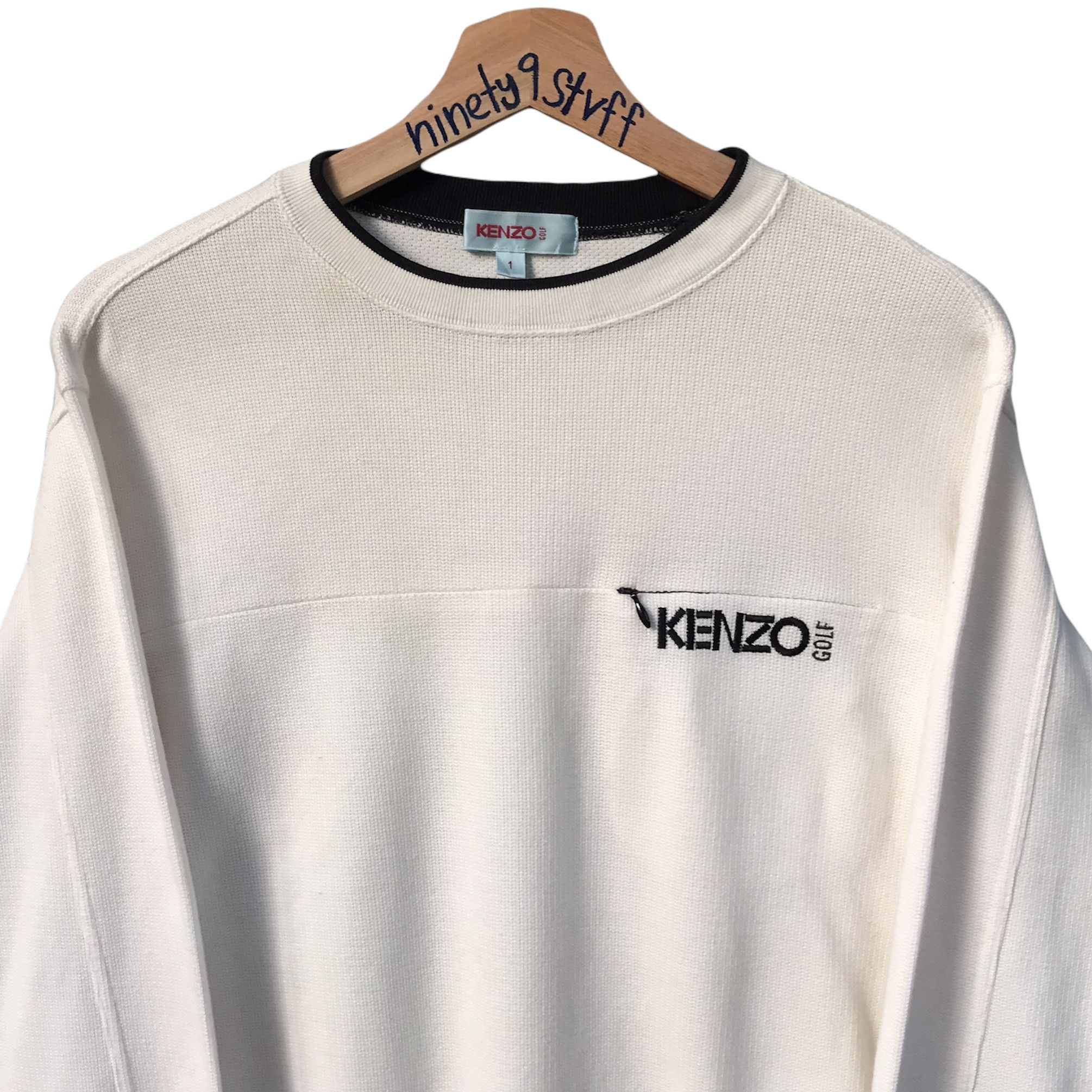 Kenzo Vintage Kenzo Embroidered Spell Sweatshirt Size US S / EU 44-46 / 1 - 2 Thumbnail