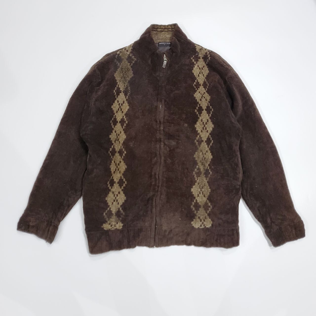 If Six Was Nine × Vintage Vintaige Club Fleece Jacket Size US L / EU 52-54 / 3 - 1 Thumbnail
