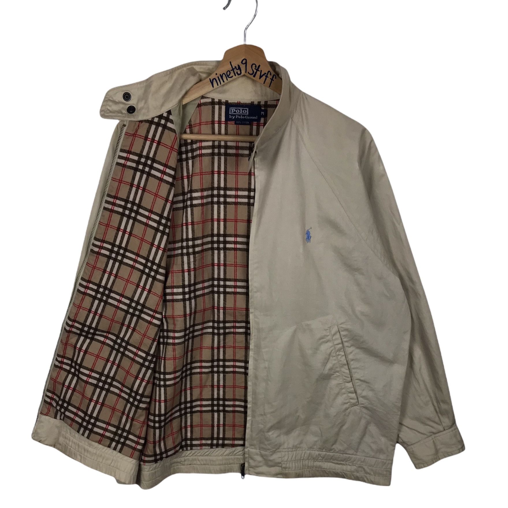 Polo Ralph Lauren Last Drop‼️ Vintage Polo Ground Nova Check Jacket Size US M / EU 48-50 / 2 - 1 Thumbnail