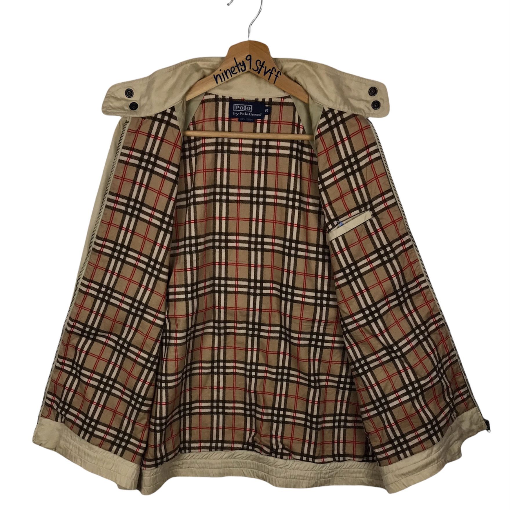 Polo Ralph Lauren Last Drop‼️ Vintage Polo Ground Nova Check Jacket Size US M / EU 48-50 / 2 - 3 Thumbnail