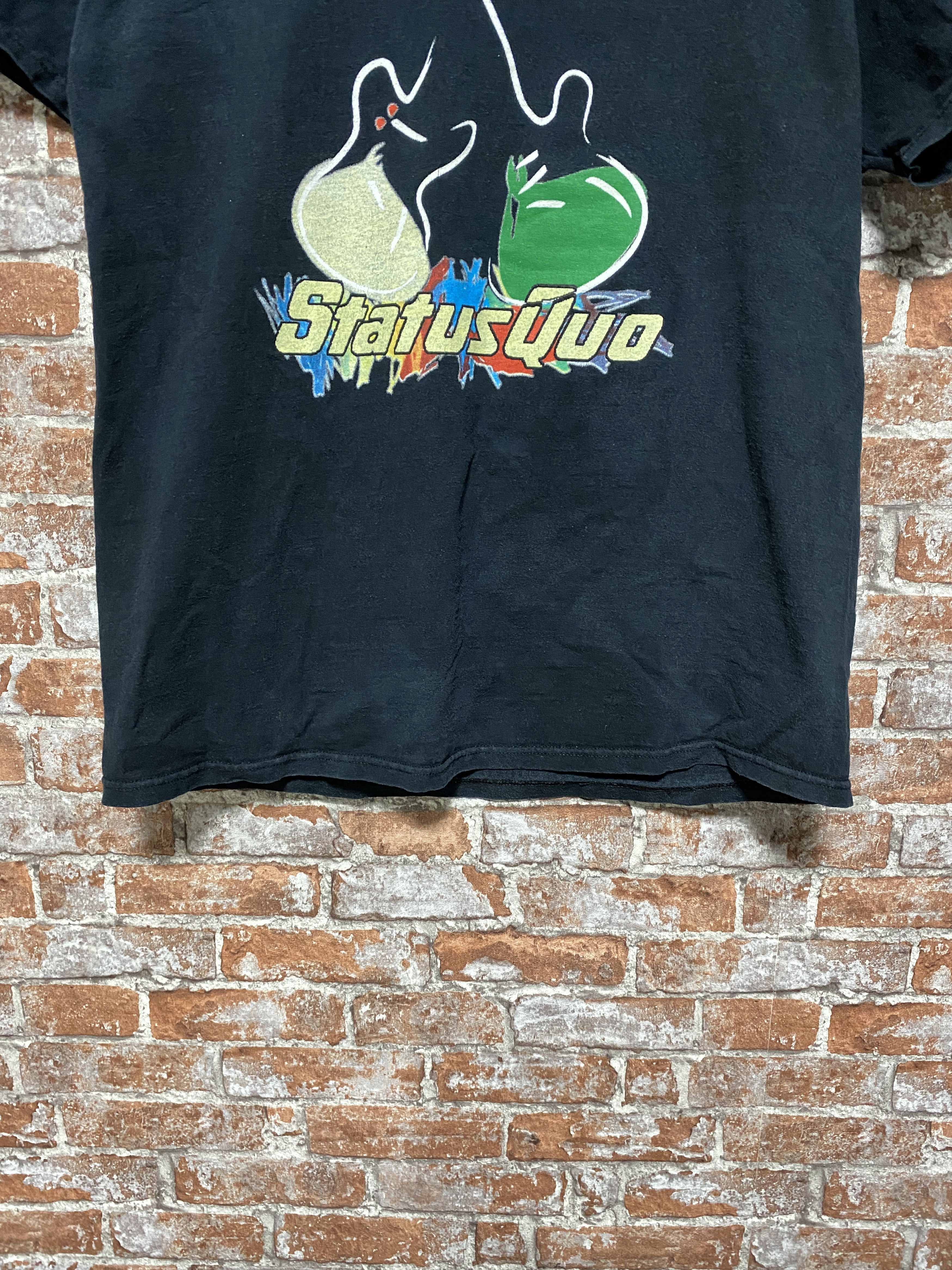 Band Tees Vintage 2009 Status Quo Tour Rock Band T-shirt Size US XL / EU 56 / 4 - 10 Thumbnail