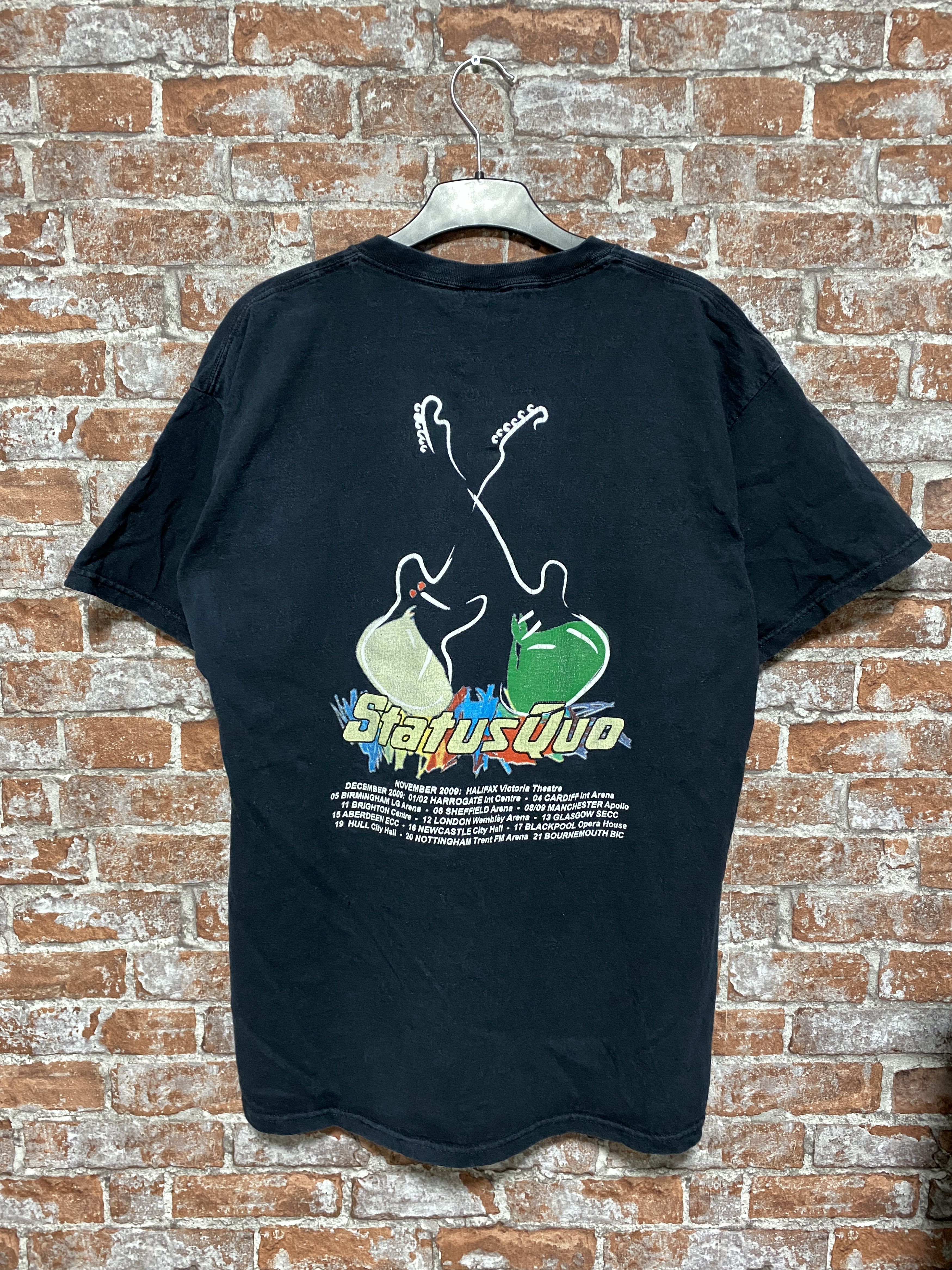 Band Tees Vintage 2009 Status Quo Tour Rock Band T-shirt Size US XL / EU 56 / 4 - 2 Thumbnail