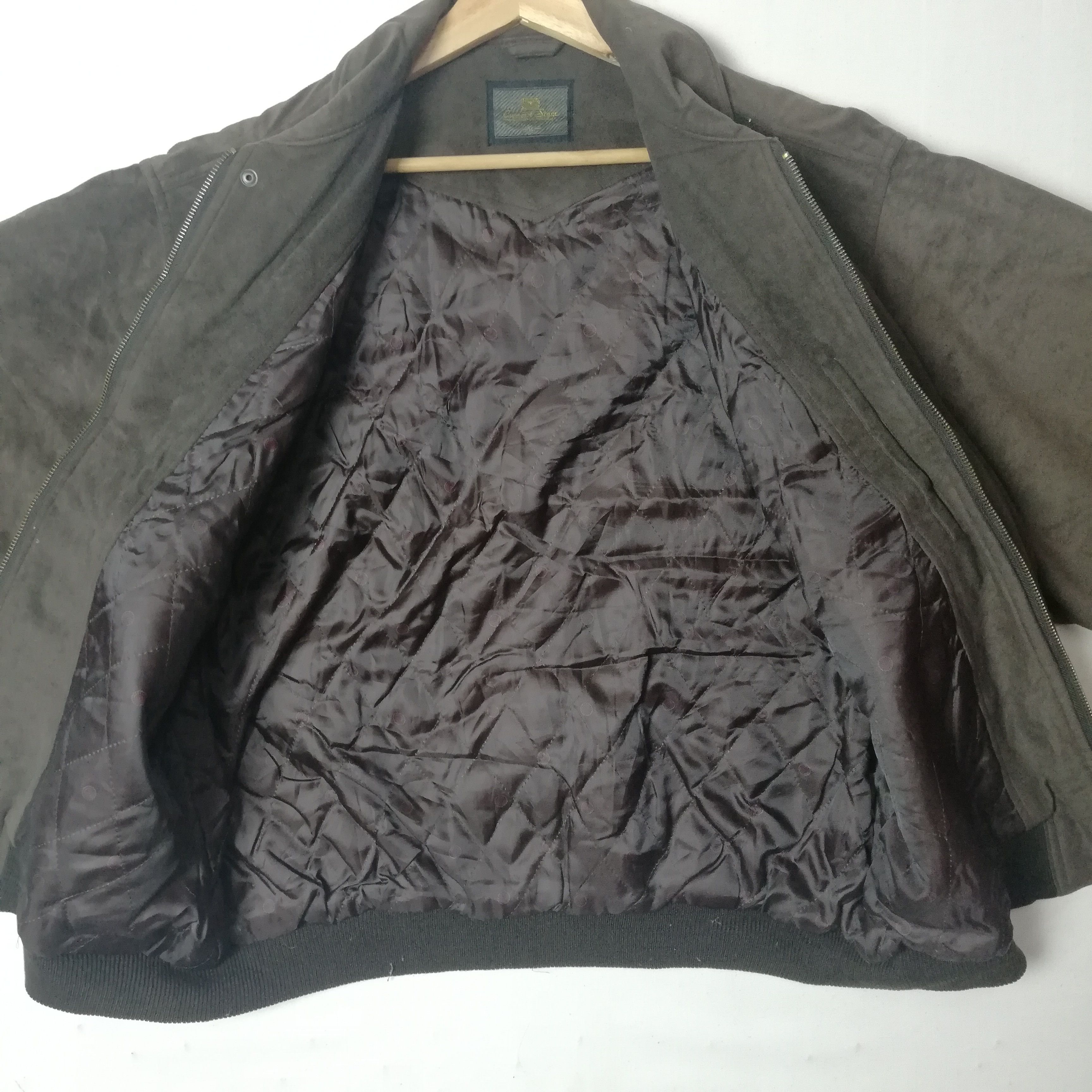 Vintage Vintage Bomber Style Jacket Half Cable Knit Size US XL / EU 56 / 4 - 3 Thumbnail