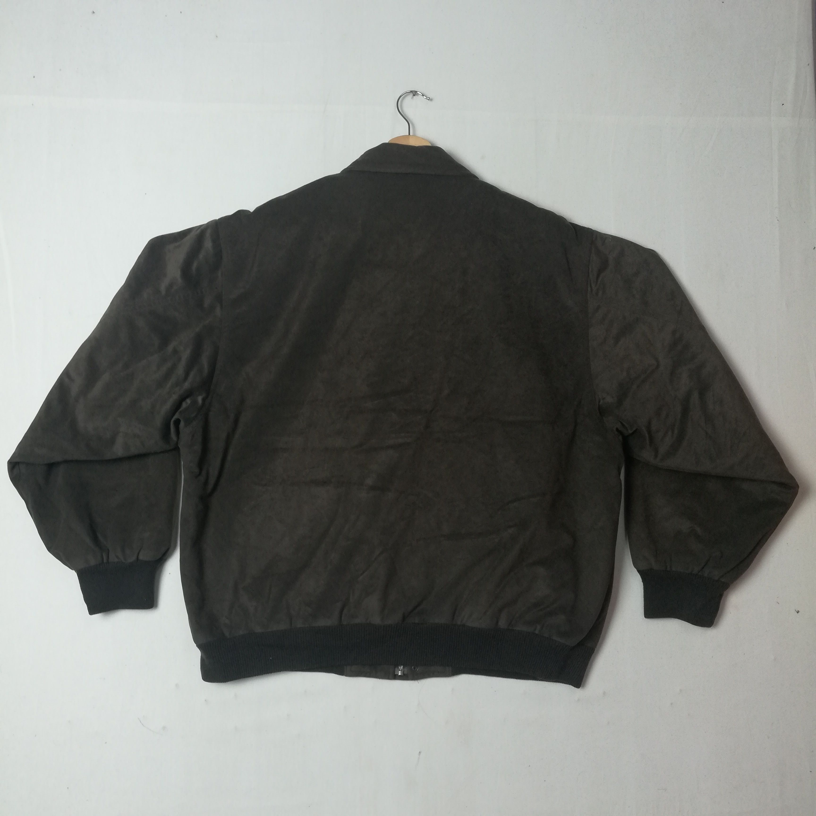 Vintage Vintage Bomber Style Jacket Half Cable Knit Size US XL / EU 56 / 4 - 6 Thumbnail