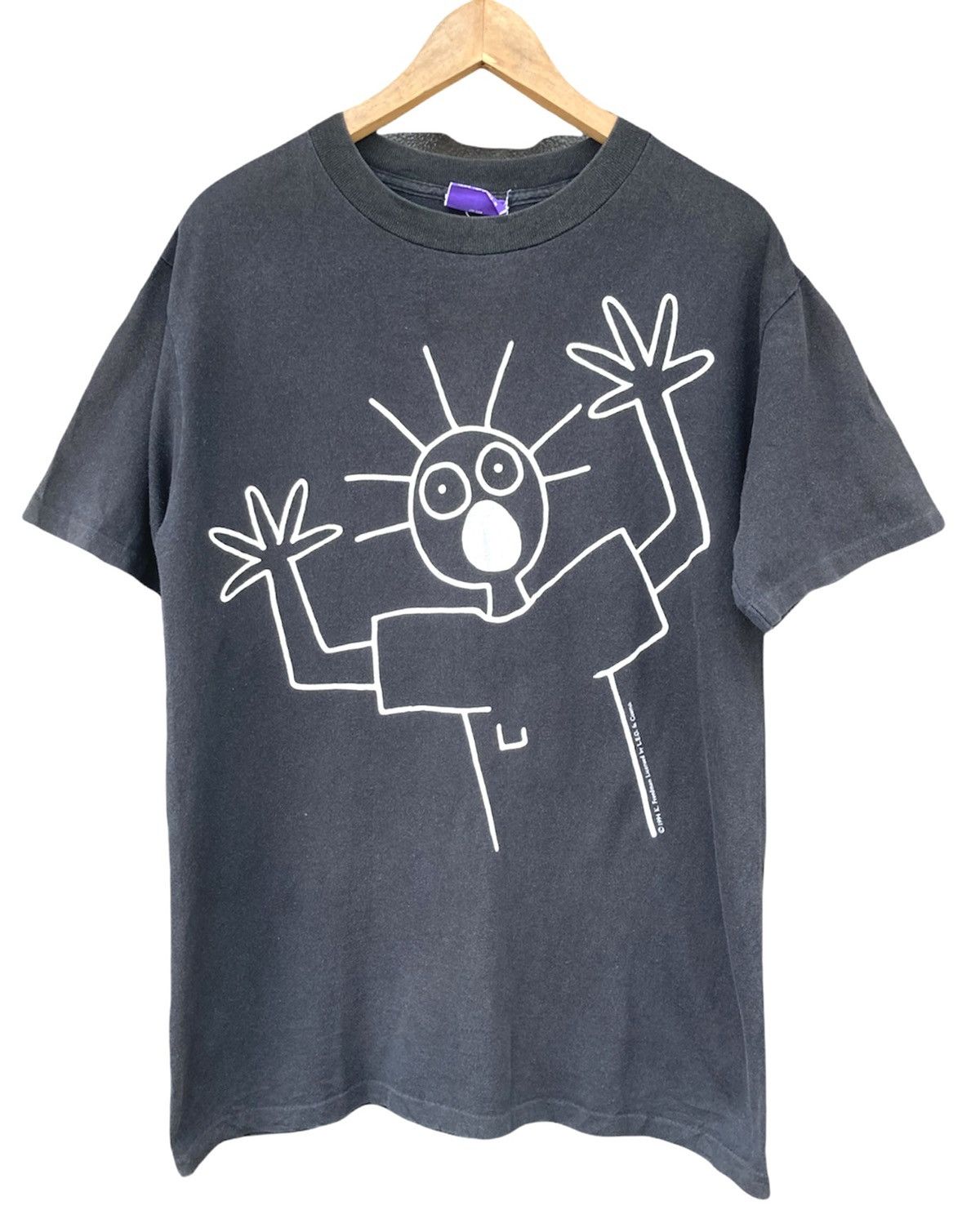 Levi's × Levi's Vintage Clothing × Vintage Vintage Levis Scared Guy Tee Size US M / EU 48-50 / 2 - 1 Thumbnail