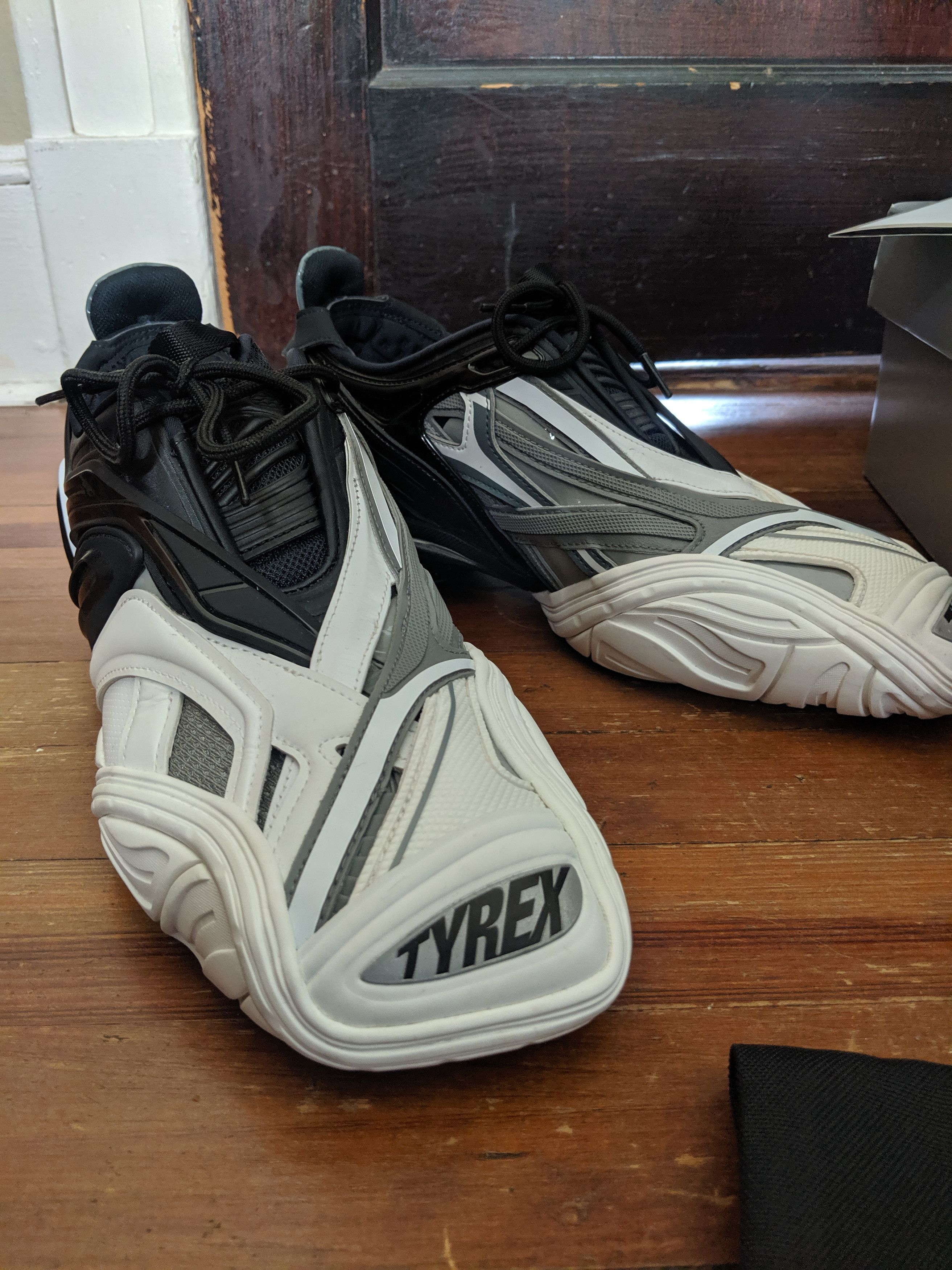 Balenciaga Tyrex sneakers black/white 44 / 11 | Grailed Balenciaga Tyrex sneakers black/white 44 / 11 | Grailed