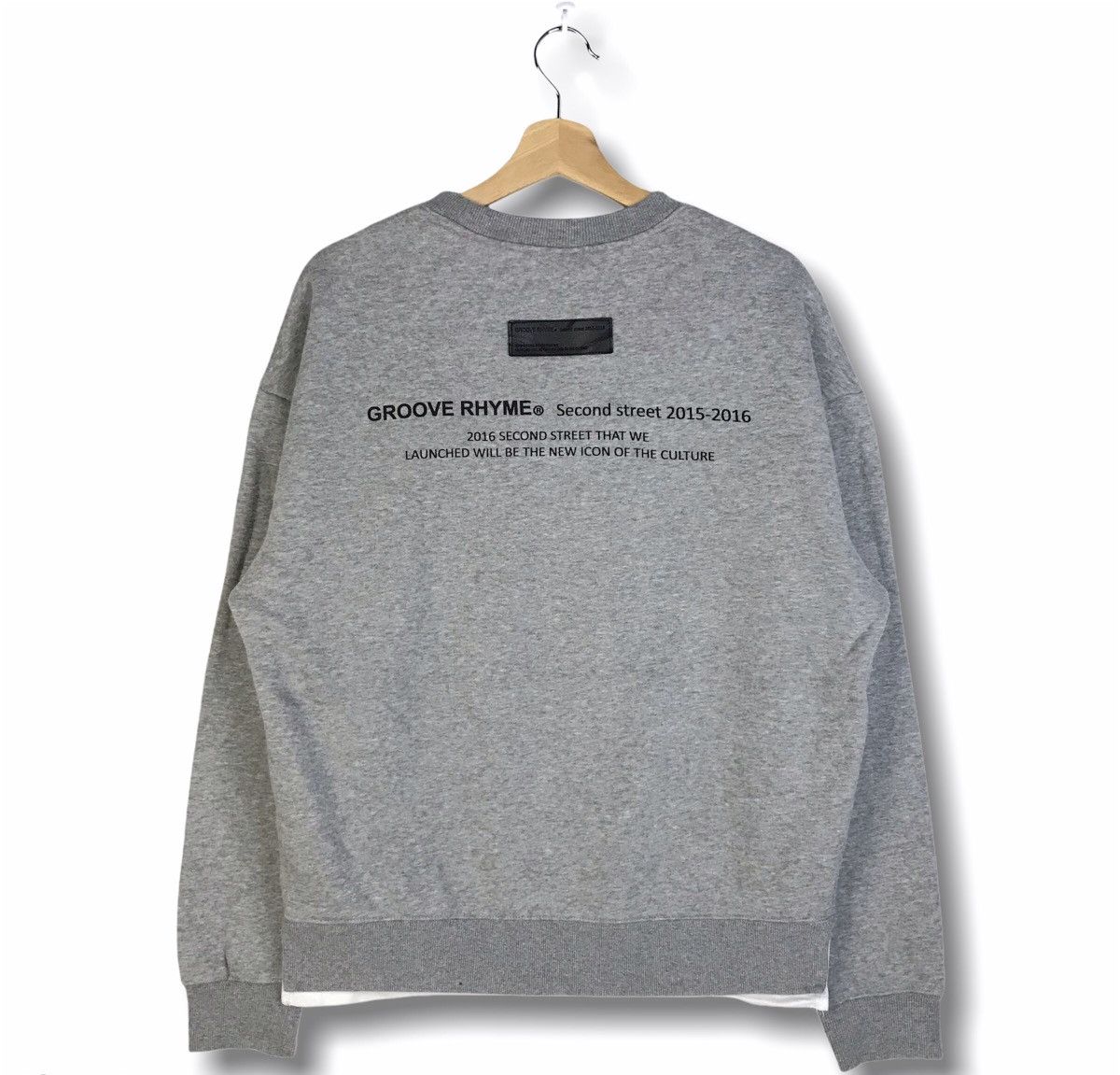Groove Rhyme NYC LOCATION SWEATSHIRT (BLACK) [LRSFCTM302M]