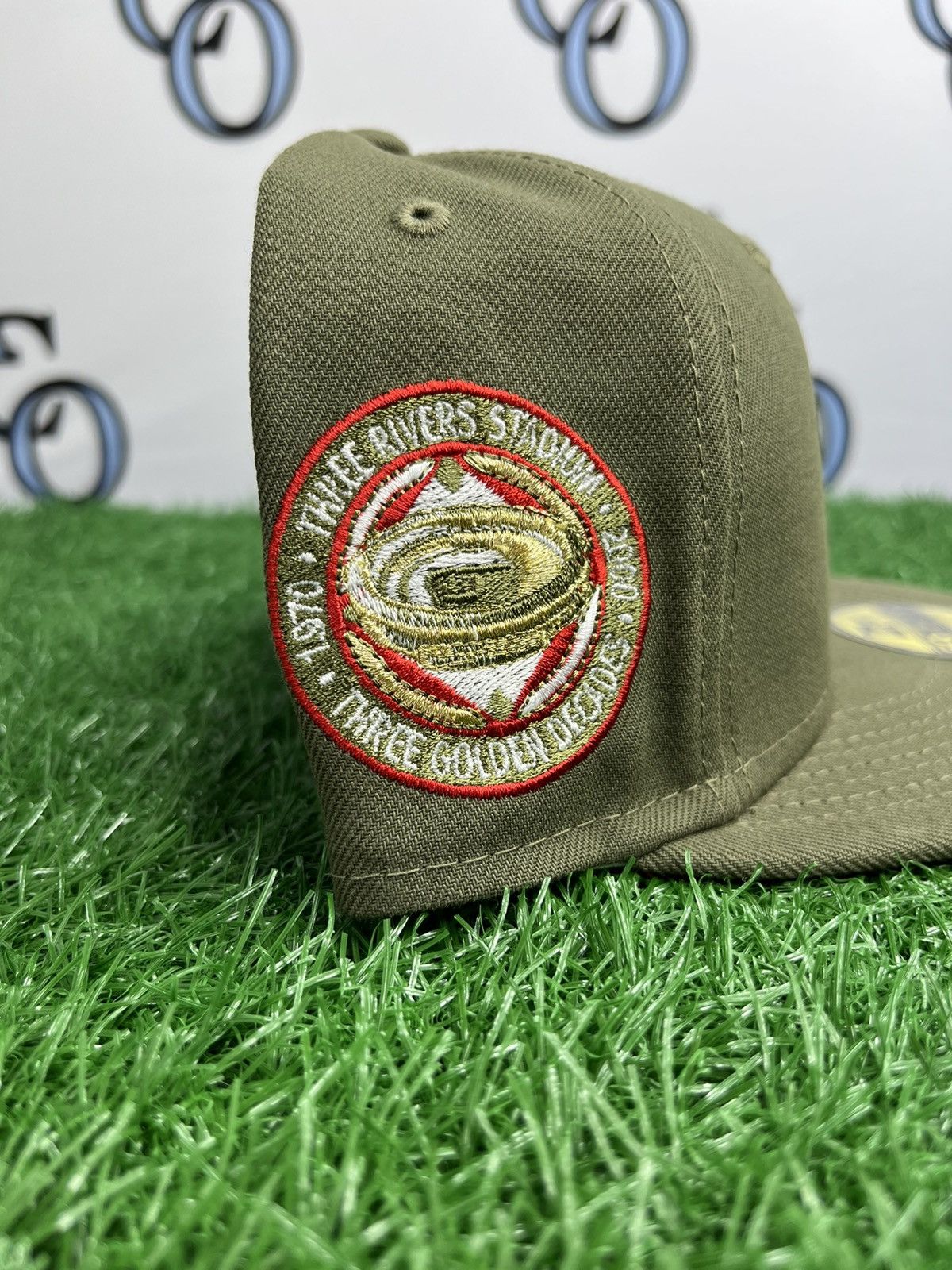 New Era Pirates three rivers stadium patch red brim fitted 7 1/8 | Grailed
