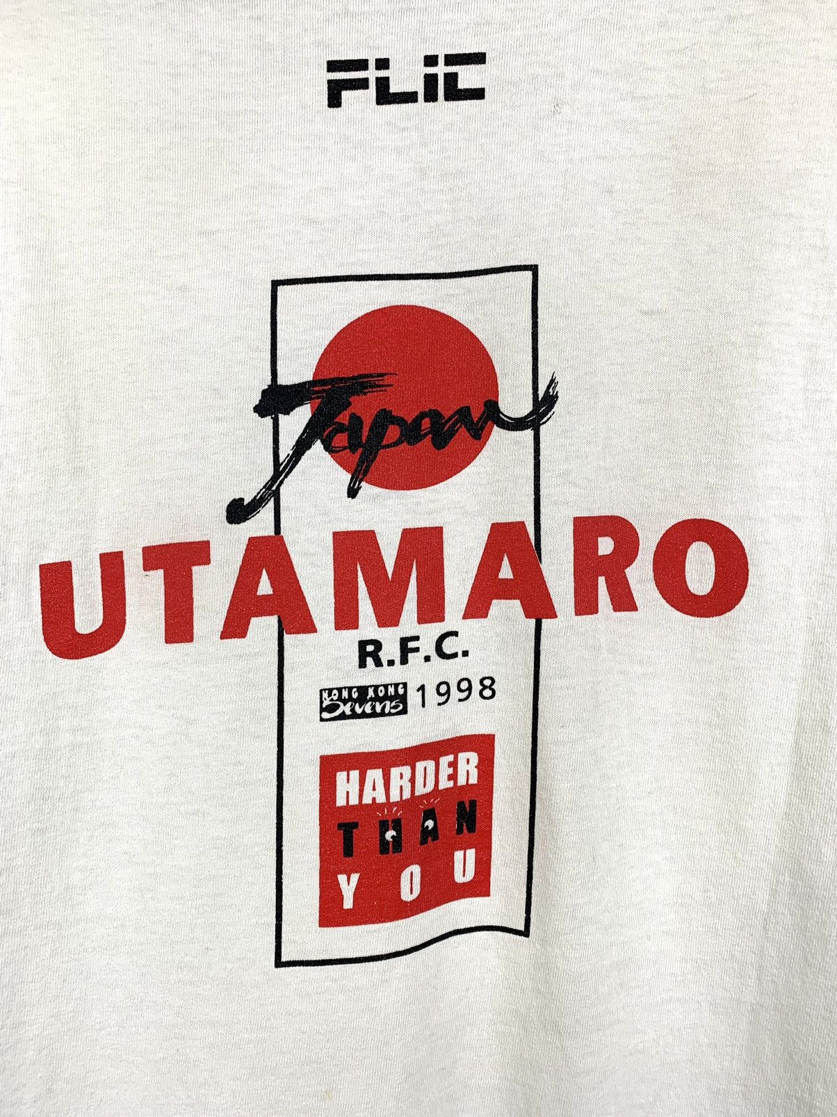 Japanese Brand Vintage Utamaro Art Japanese Samurai NFL Made in USA T-Shirt Size US M / EU 48-50 / 2 - 10 Thumbnail