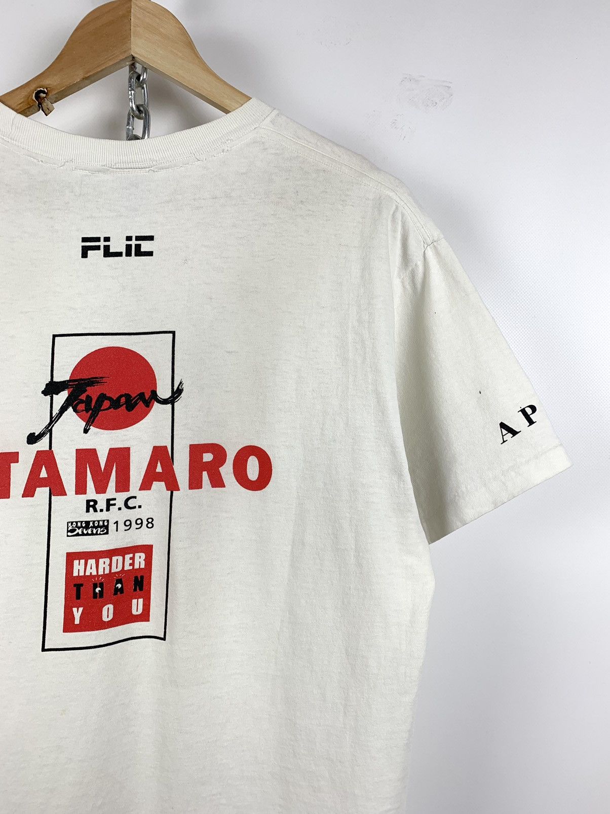 Japanese Brand Vintage Utamaro Art Japanese Samurai NFL Made in USA T-Shirt Size US M / EU 48-50 / 2 - 7 Thumbnail