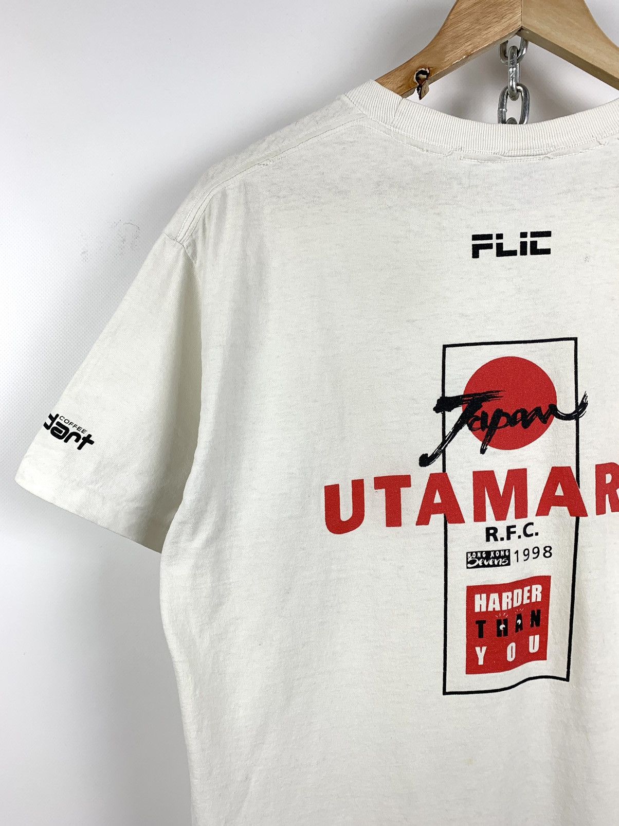 Japanese Brand Vintage Utamaro Art Japanese Samurai NFL Made in USA T-Shirt Size US M / EU 48-50 / 2 - 6 Thumbnail