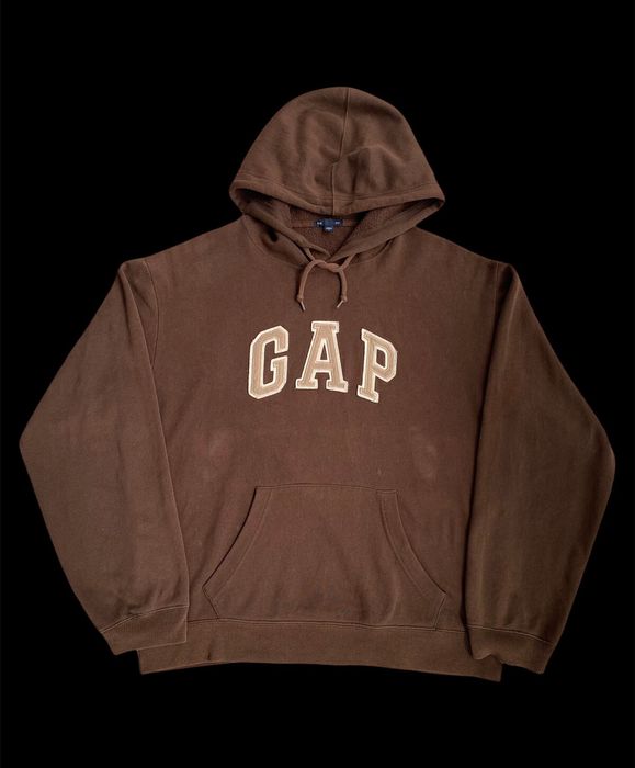 Vintage Brown gap hoodie Size US XL / EU 56 / 4 - 1 Preview