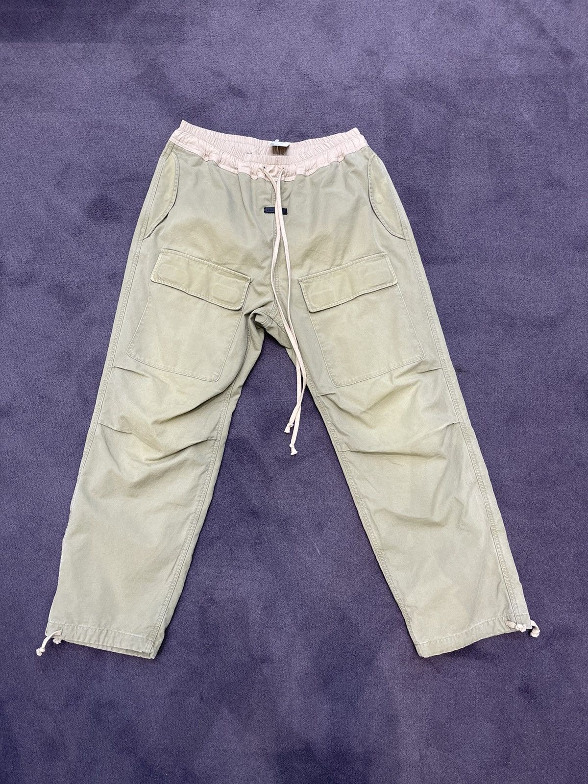 image of Fear Of God Military Cargo Pants in Green, Men's (Size 32)