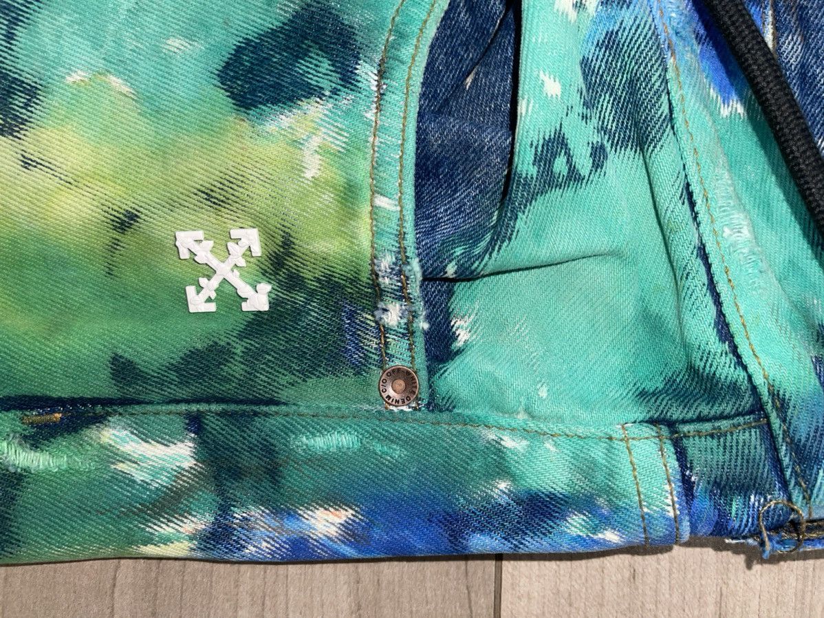 Off-White Off White Tie Dye Jeans Size US 32 / EU 48 - 4 Thumbnail
