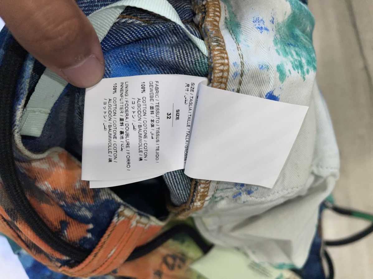 Off-White Off White Tie Dye Jeans Size US 32 / EU 48 - 8 Thumbnail