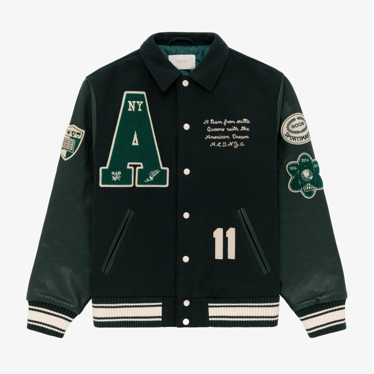 Aime Leon Dore Aime Leon Dore Chess Club Varsity Jacket