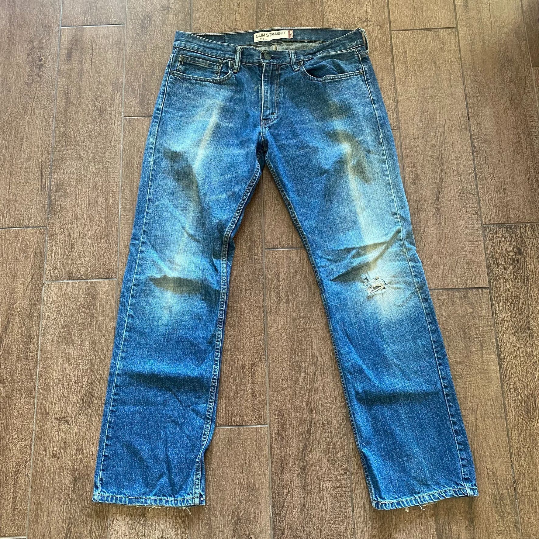 Levi's Levi 514 Slim Straight Jeans 32x30 Size US 32 / EU 48 - 1 Thumbnail