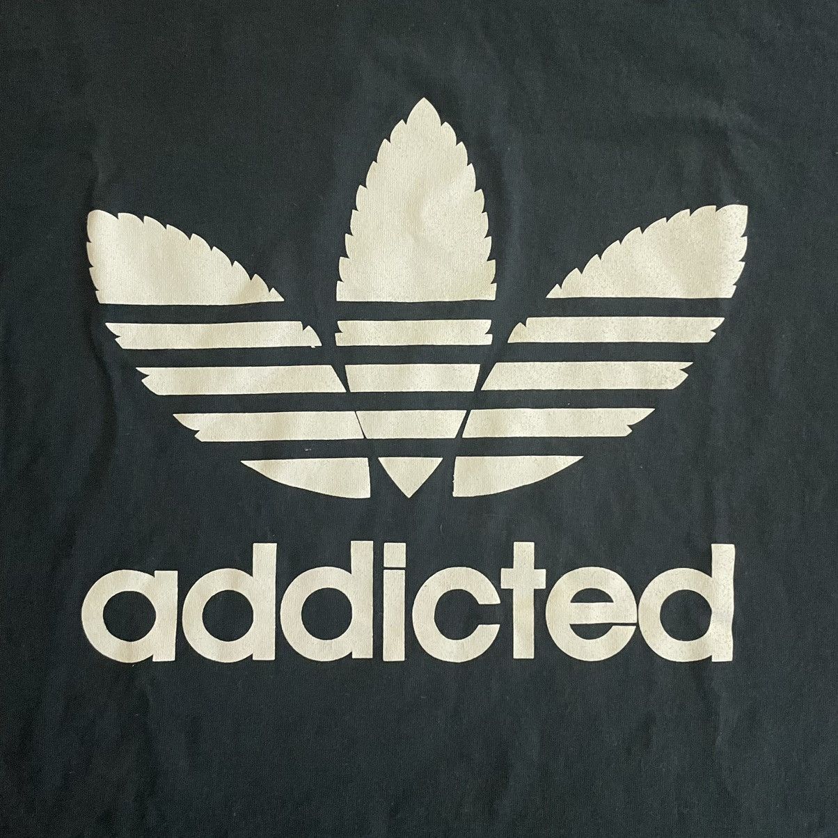 Adidas Addicted adidas parody t shirt Size US XL / EU 56 / 4 - 2 Preview