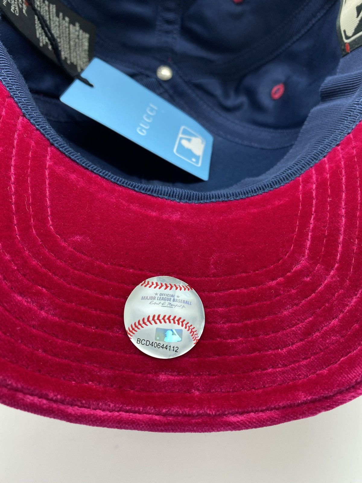 Gucci Gucci x MLB NY Yankees Cap Size ONE SIZE - 9 Thumbnail