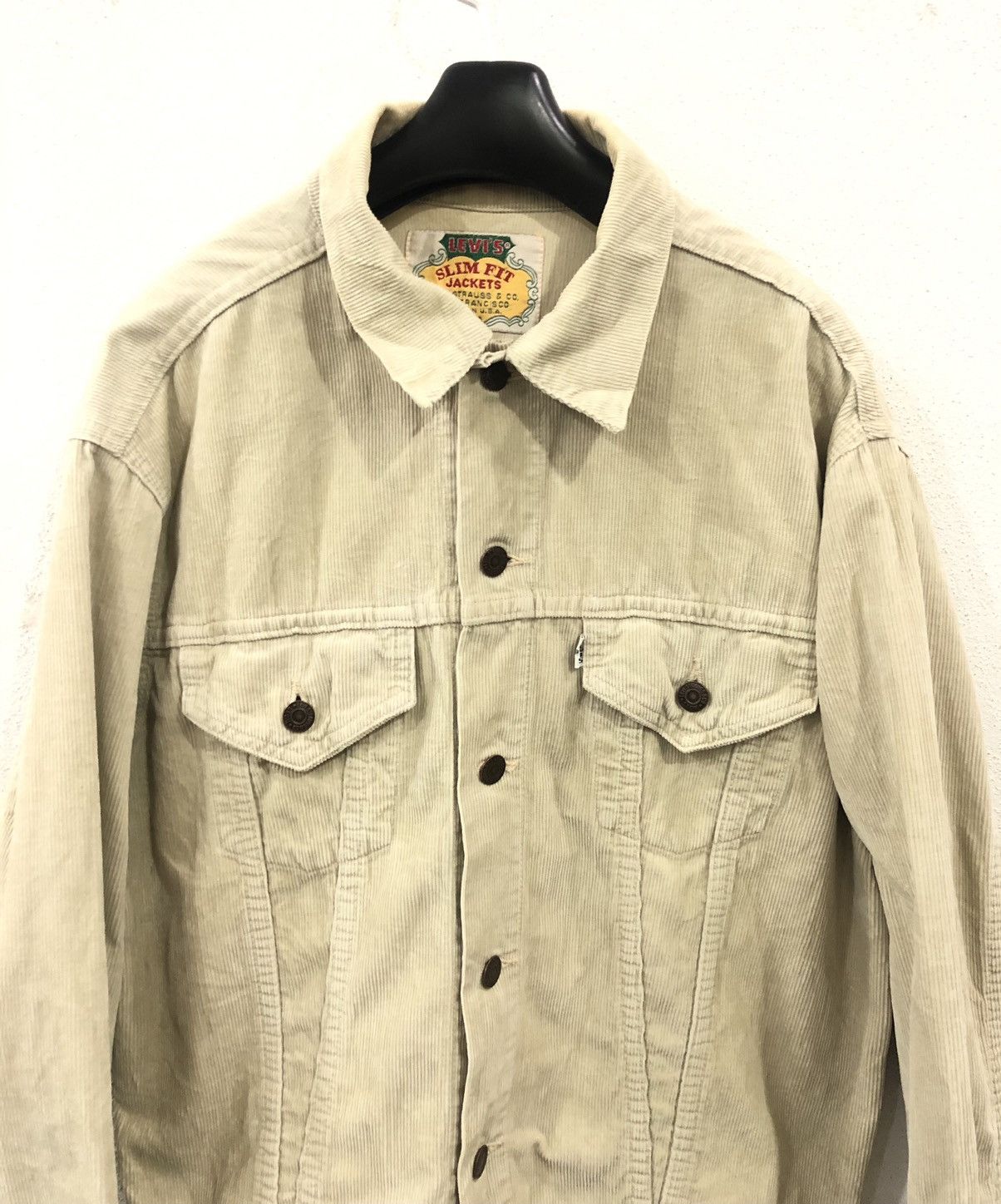 Levis vintage corduroy jacket deals