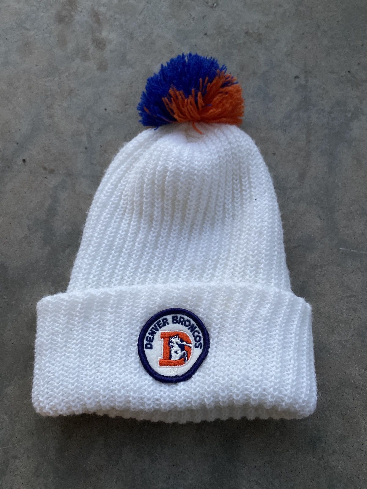 NFL × Vintage Vintage 70s NFL Denver Broncos beanie Size ONE SIZE - 1 Thumbnail