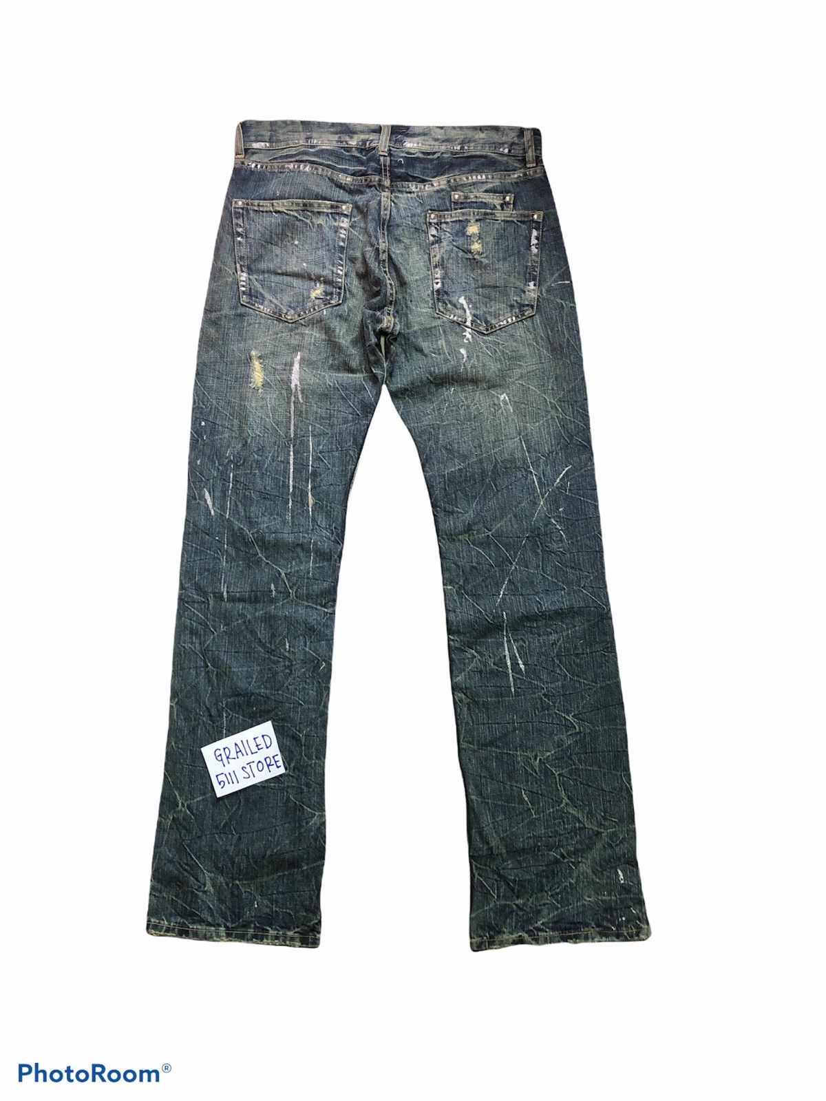 Other PAINTED DISTRESSED DENIM Size US 35 - 2 Thumbnail