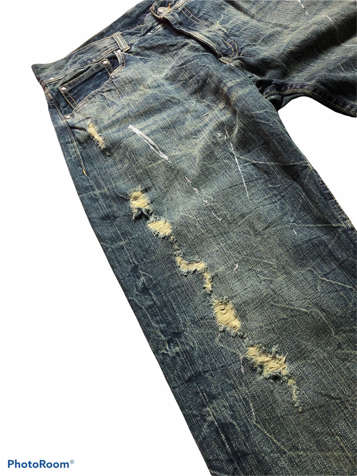 Other PAINTED DISTRESSED DENIM Size US 35 - 6 Thumbnail