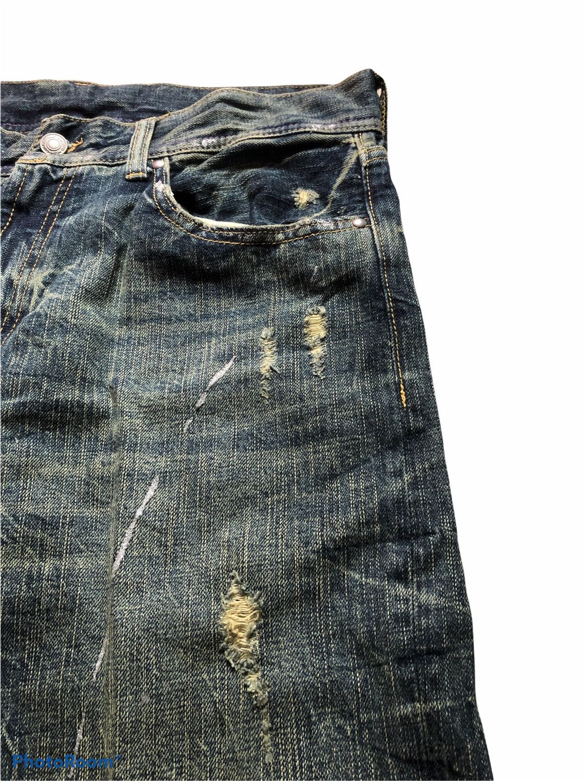 Other PAINTED DISTRESSED DENIM Size US 35 - 5 Thumbnail